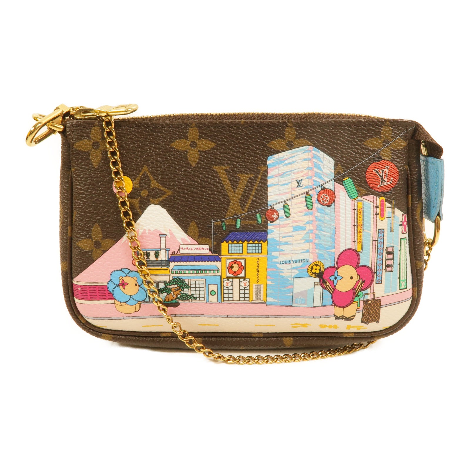 LOUIS VUITTON Monogram Vivienne MiniPochette Accessories手挽袋