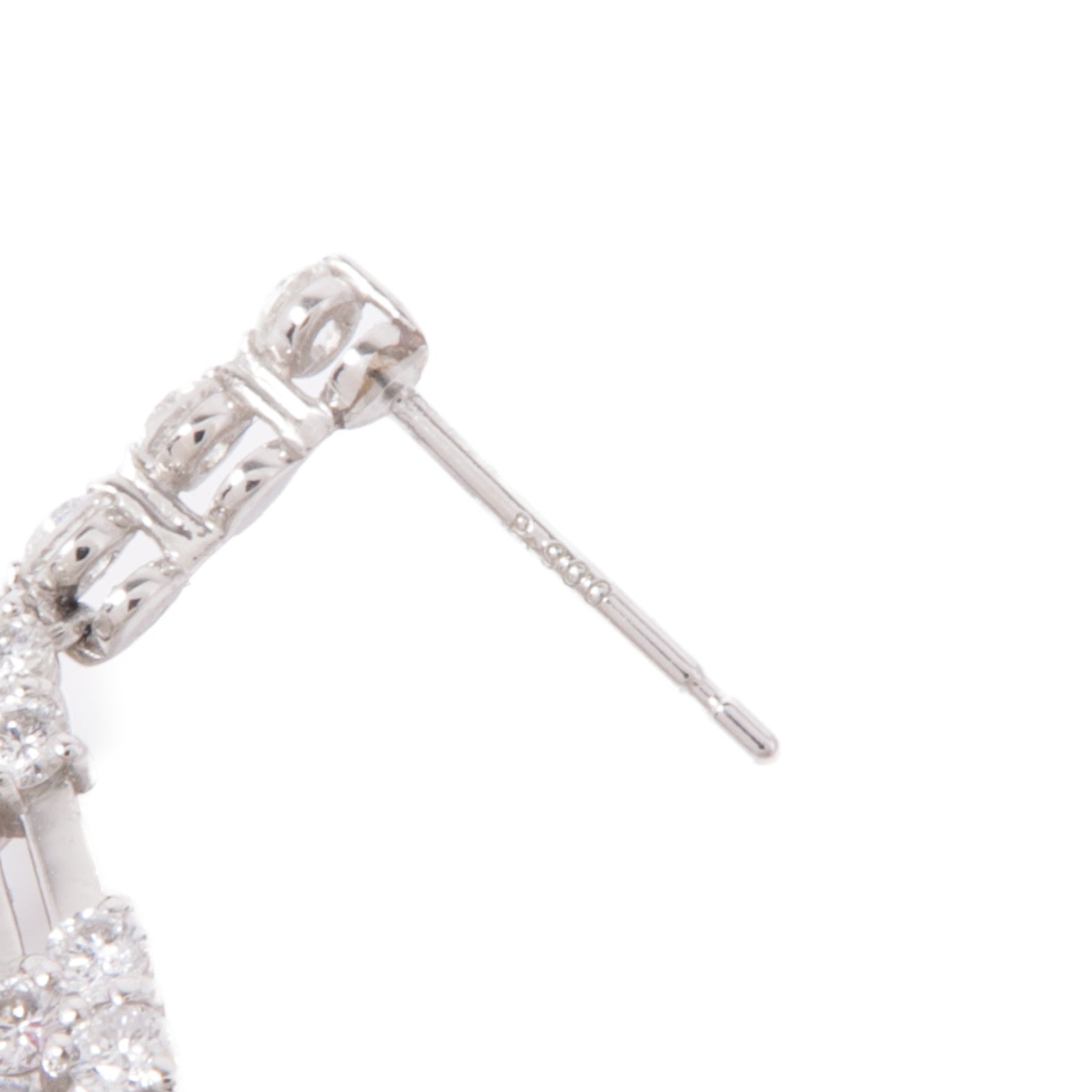 JEWELRY 【激減優惠】PT900鉑金Ruby/Diamond Earrings紅寶石/鑽石耳環