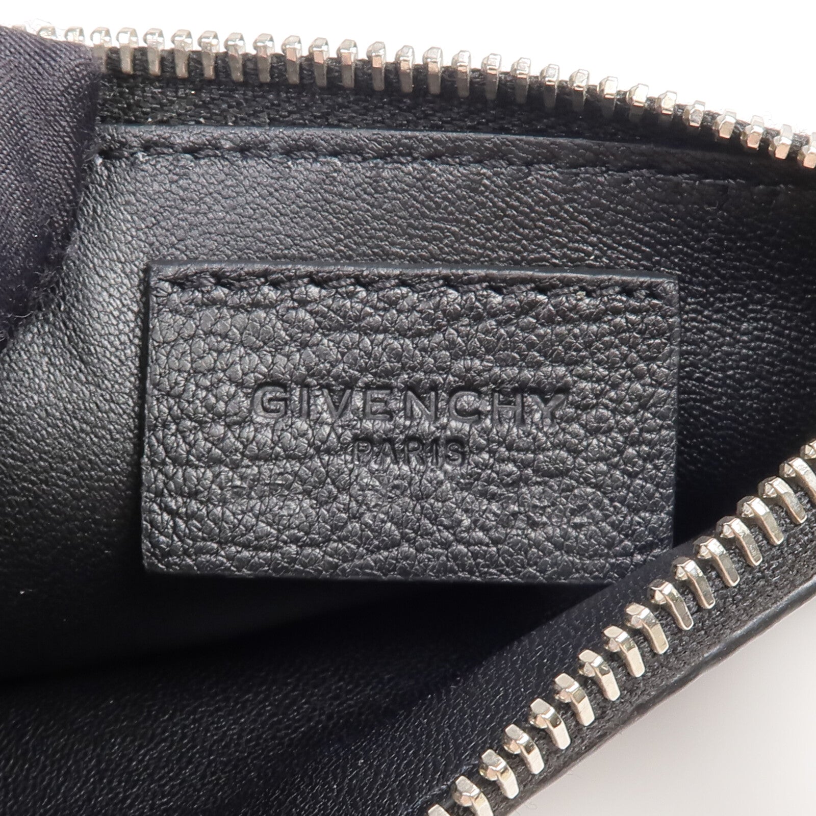 GIVENCHY 【激減優惠】牛皮皮革Pandora Key Pouch銀扣鎖匙包