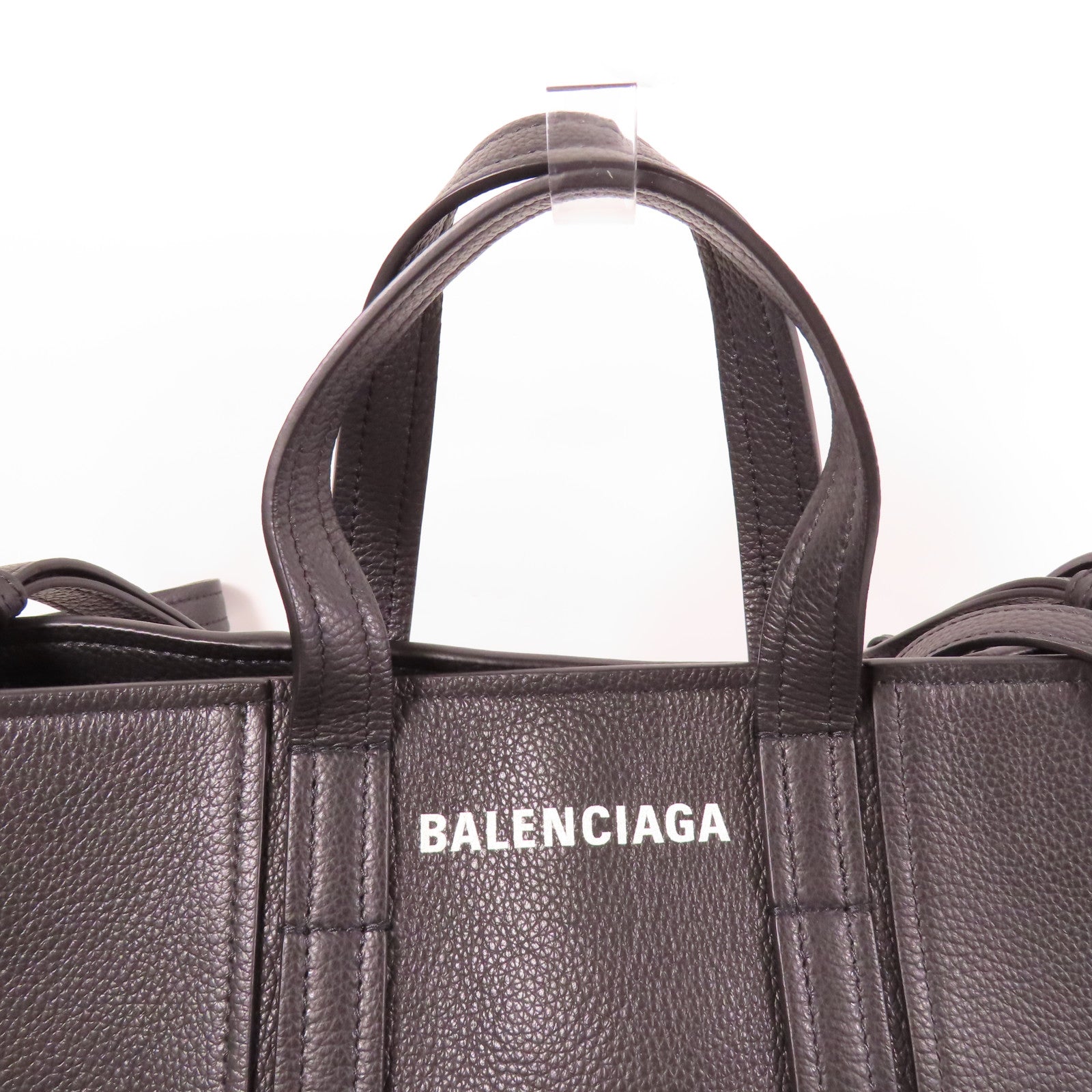 BALENCIAGA 牛皮皮革Everyday North South Tote銀扣手挽肩背兩用袋