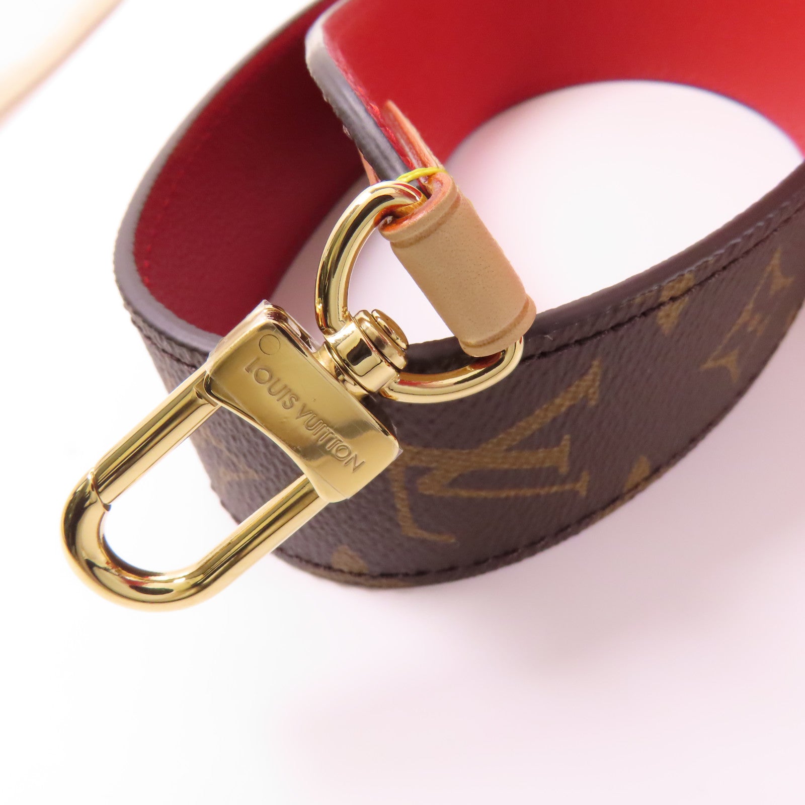 LOUIS VUITTON Monogram Neverfull Bandouliere Inside Out MM金扣手挽肩背兩用袋