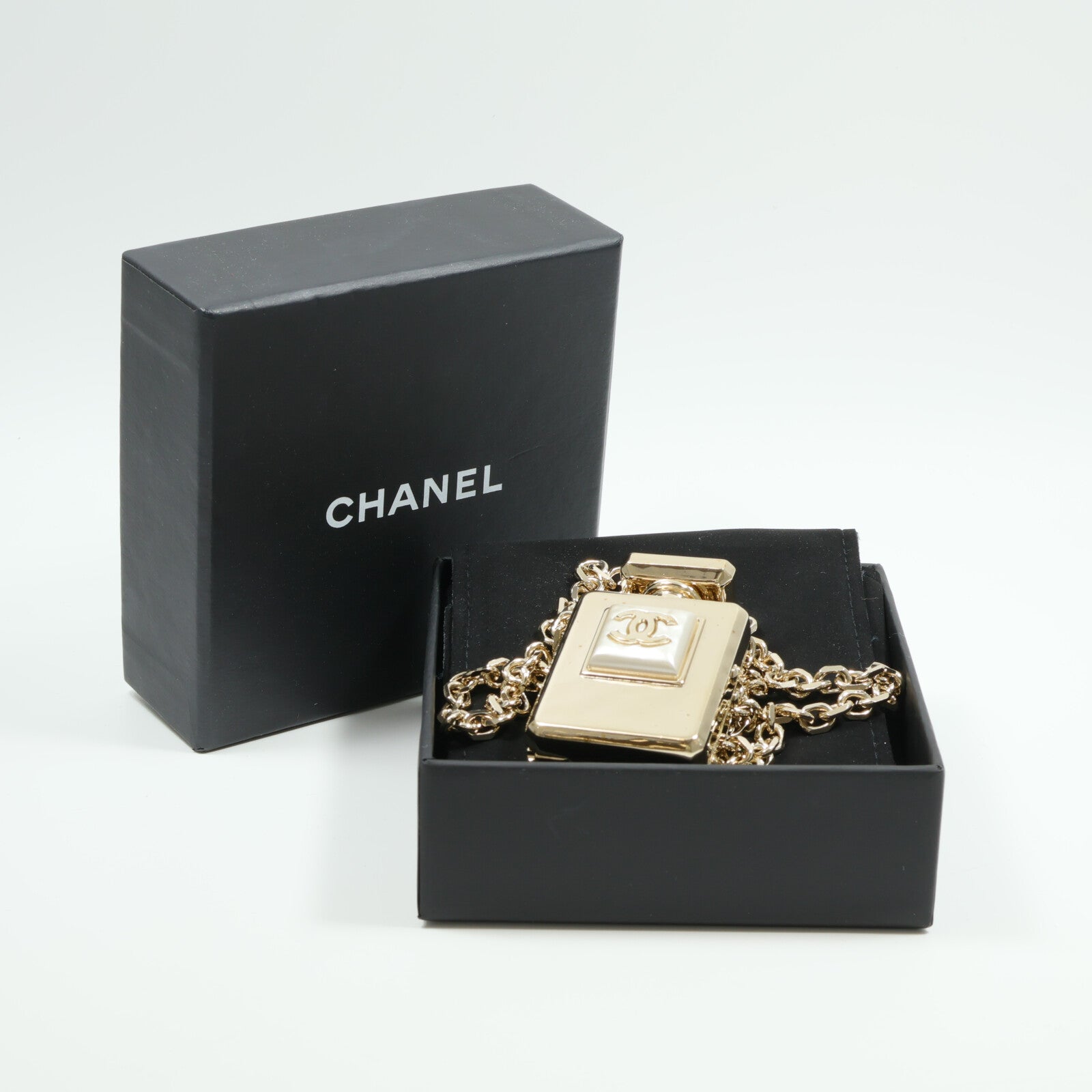 CHANEL 金屬/PVC Necklace項鍊