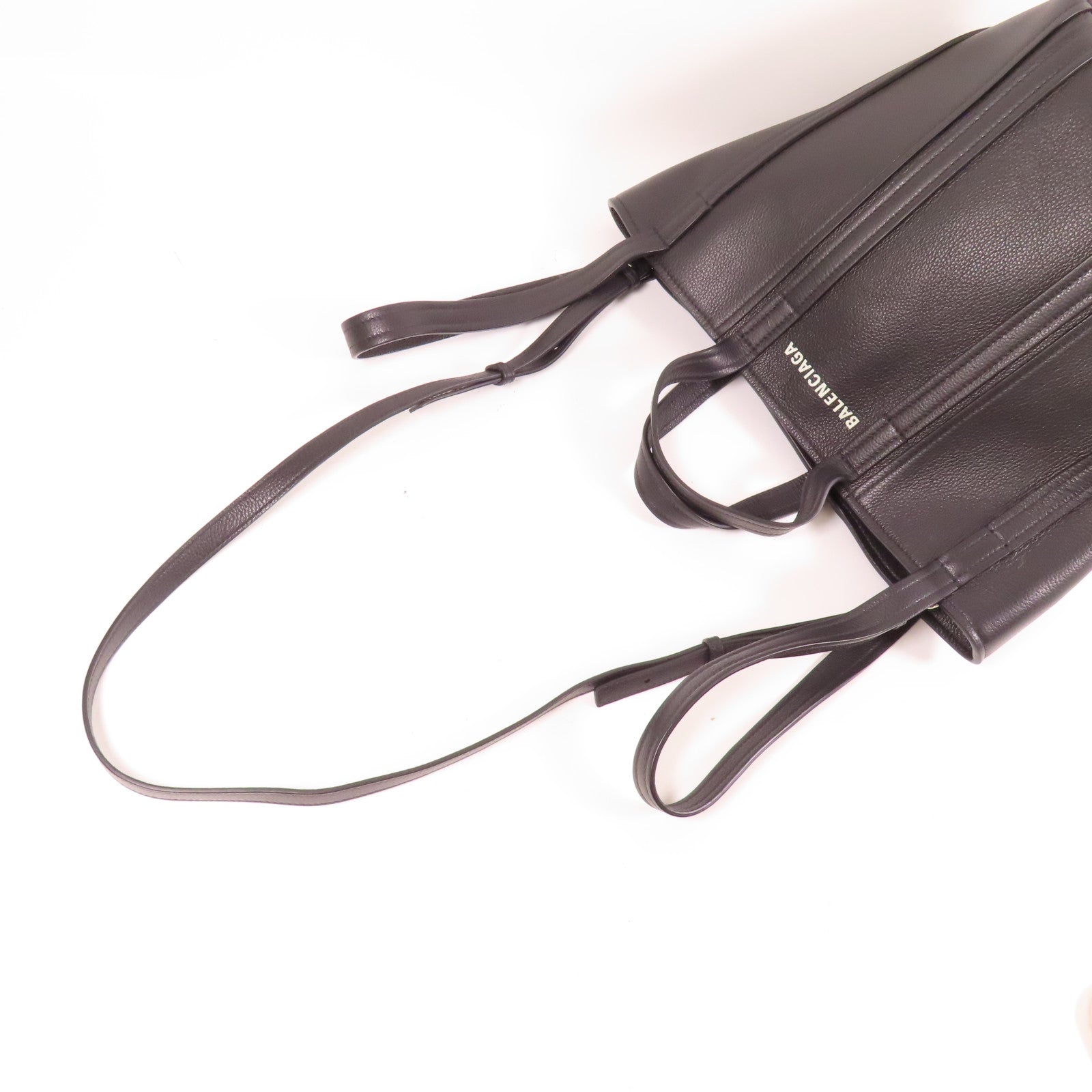 BALENCIAGA 牛皮皮革Everyday North South Tote銀扣手挽肩背兩用袋