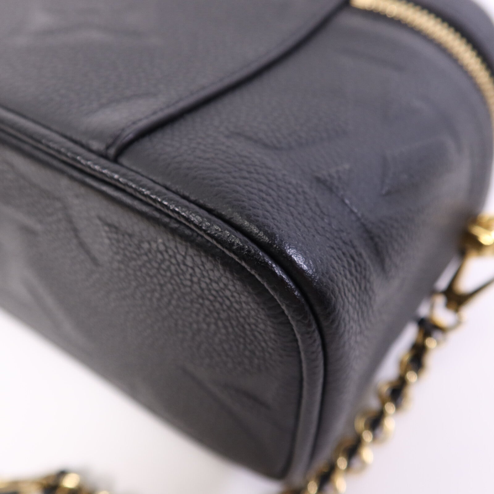 LOUIS VUITTON Monogram Empreinte Vanity Case金扣肩背袋