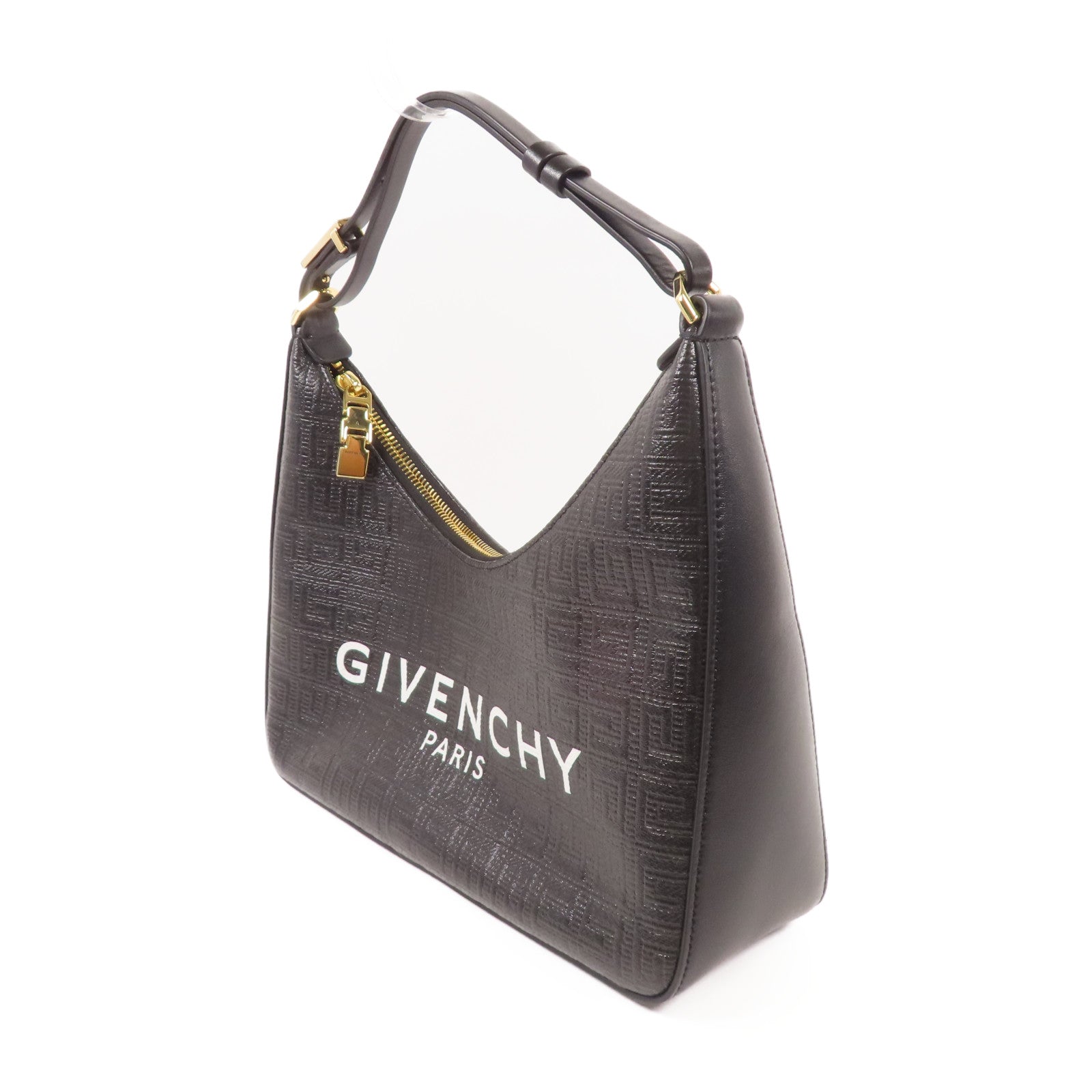 GIVENCHY 牛皮皮革Small Moon Cut Out Bag金扣肩背袋