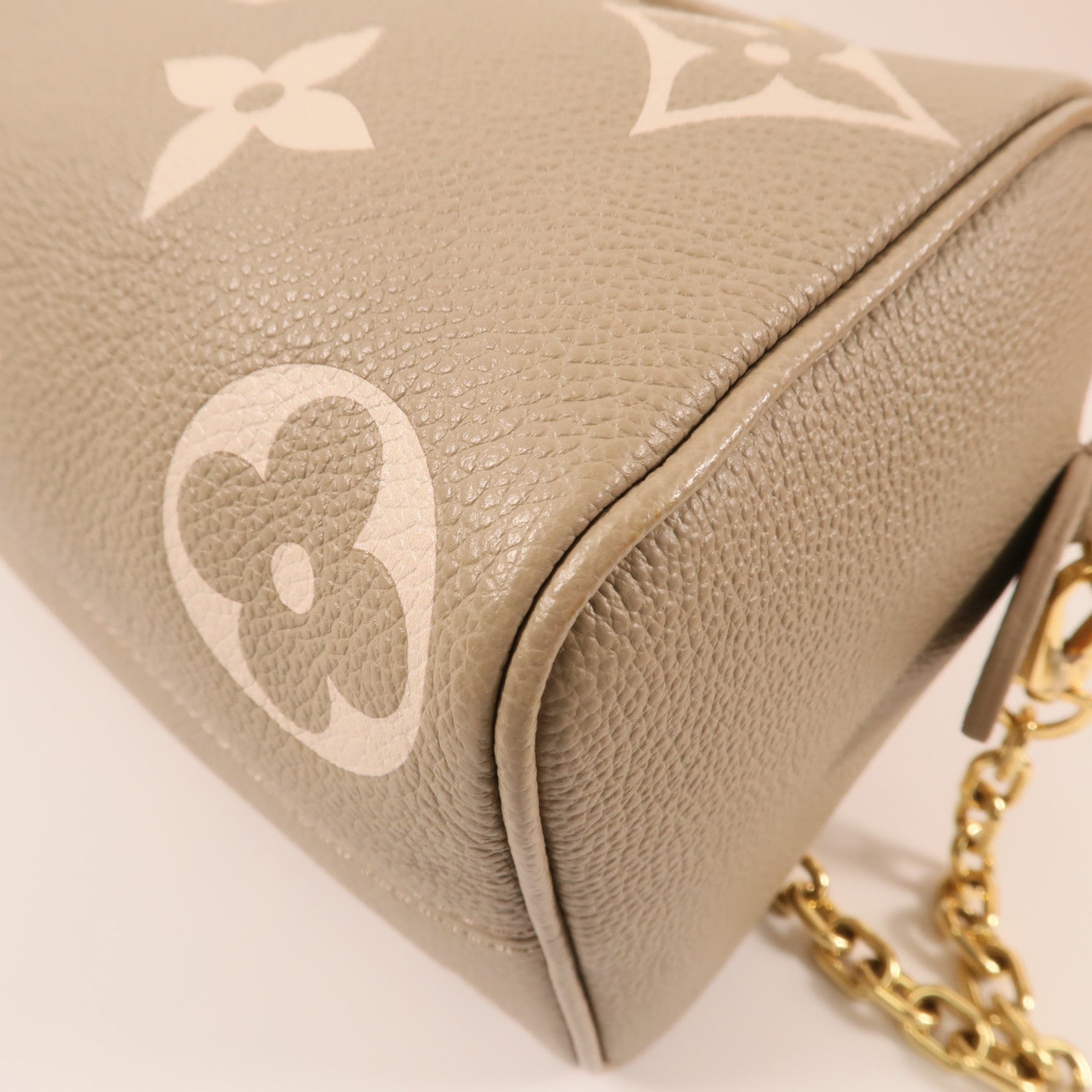 LOUIS VUITTON Monogram Empreinte Speedy Bandouliere 20金扣手挽肩背兩用袋