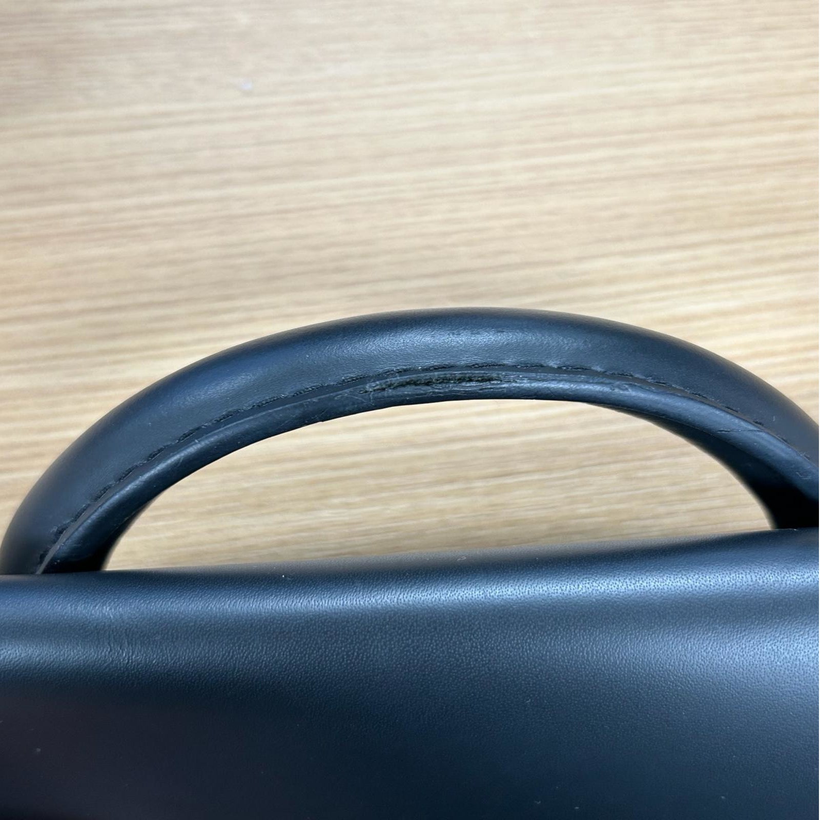 LOUIS VUITTON Monogram Eclipse Steamer銀扣背包黑色/灰色