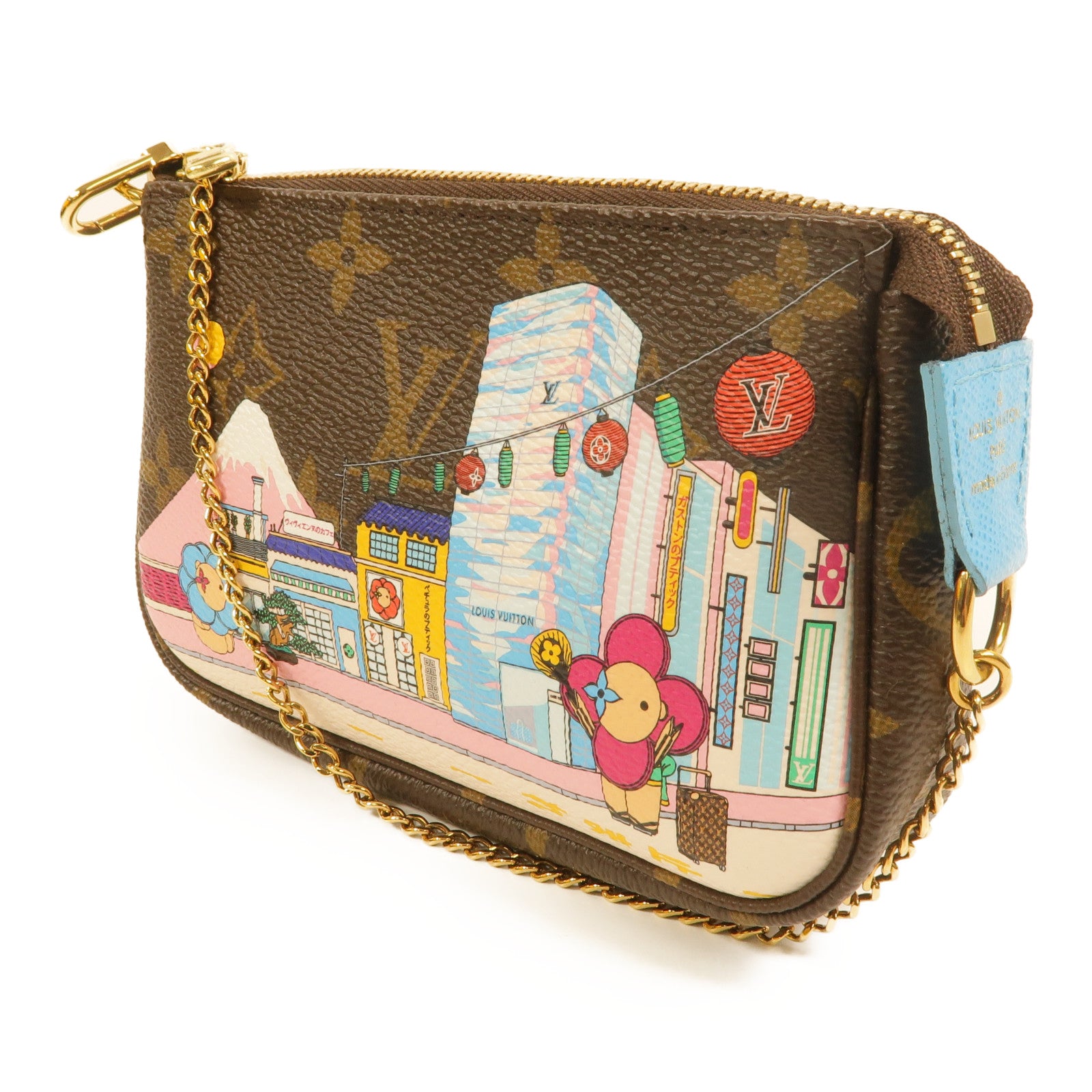LOUIS VUITTON Monogram Vivienne MiniPochette Accessories手挽袋