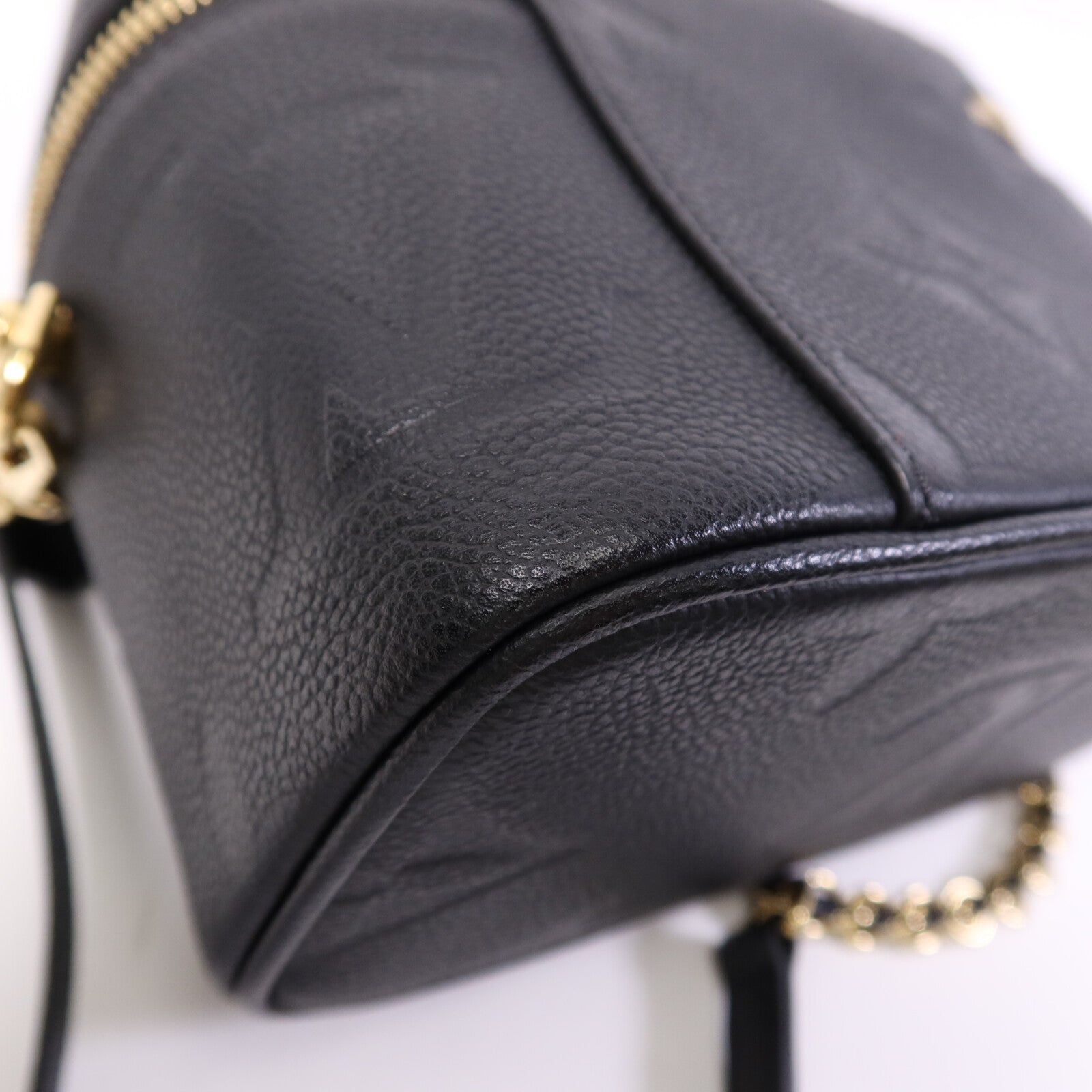 LOUIS VUITTON Monogram Empreinte Vanity Case金扣肩背袋