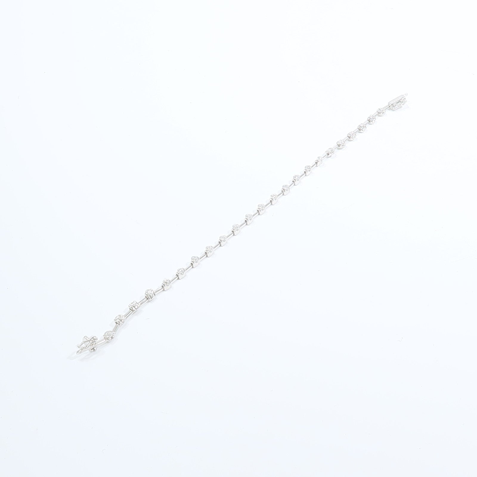 JEWELRY 18K白金Diamond Bracelet鑽石手鏈