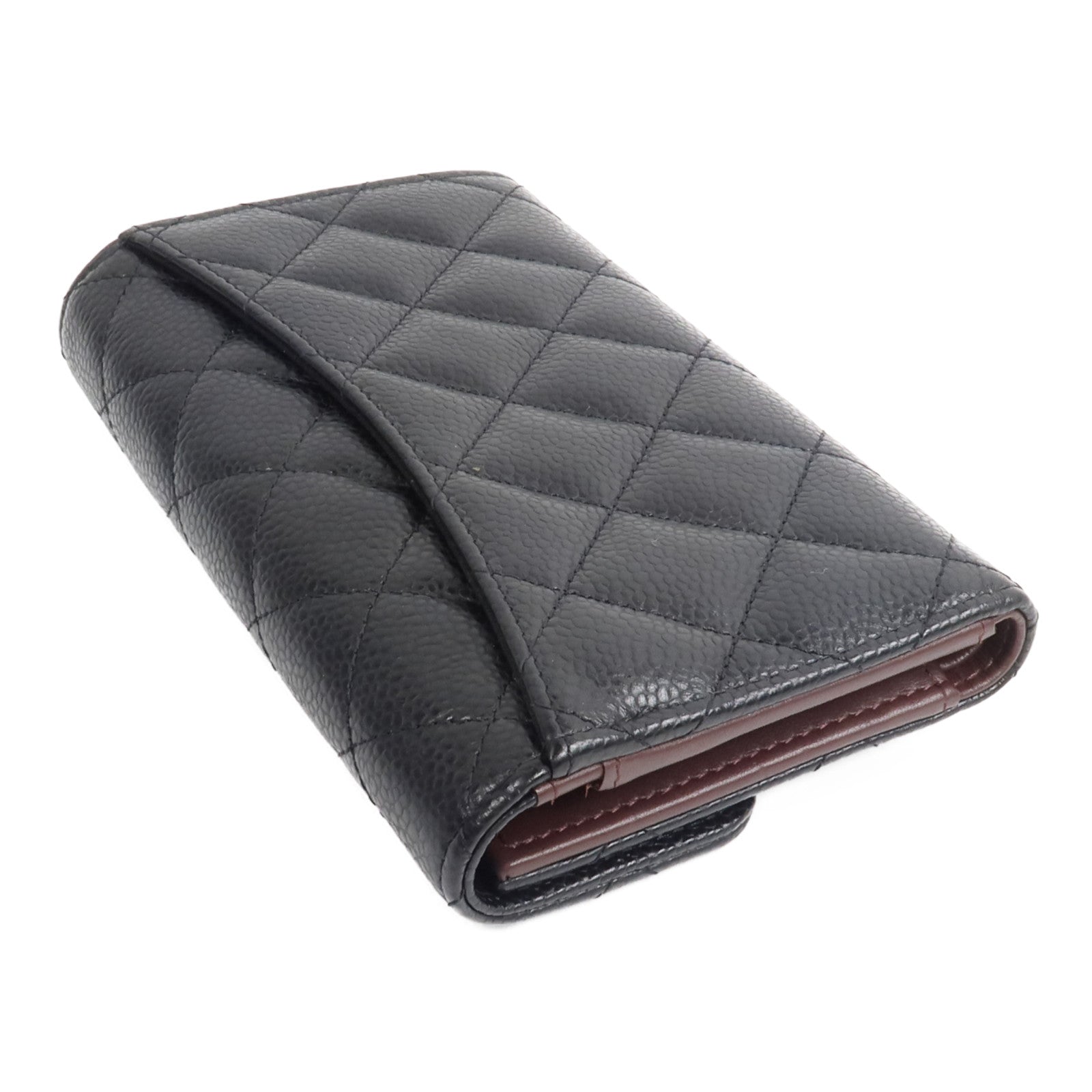 CHANEL 牛皮皮革Classic Medium Flap Wallet長錢包