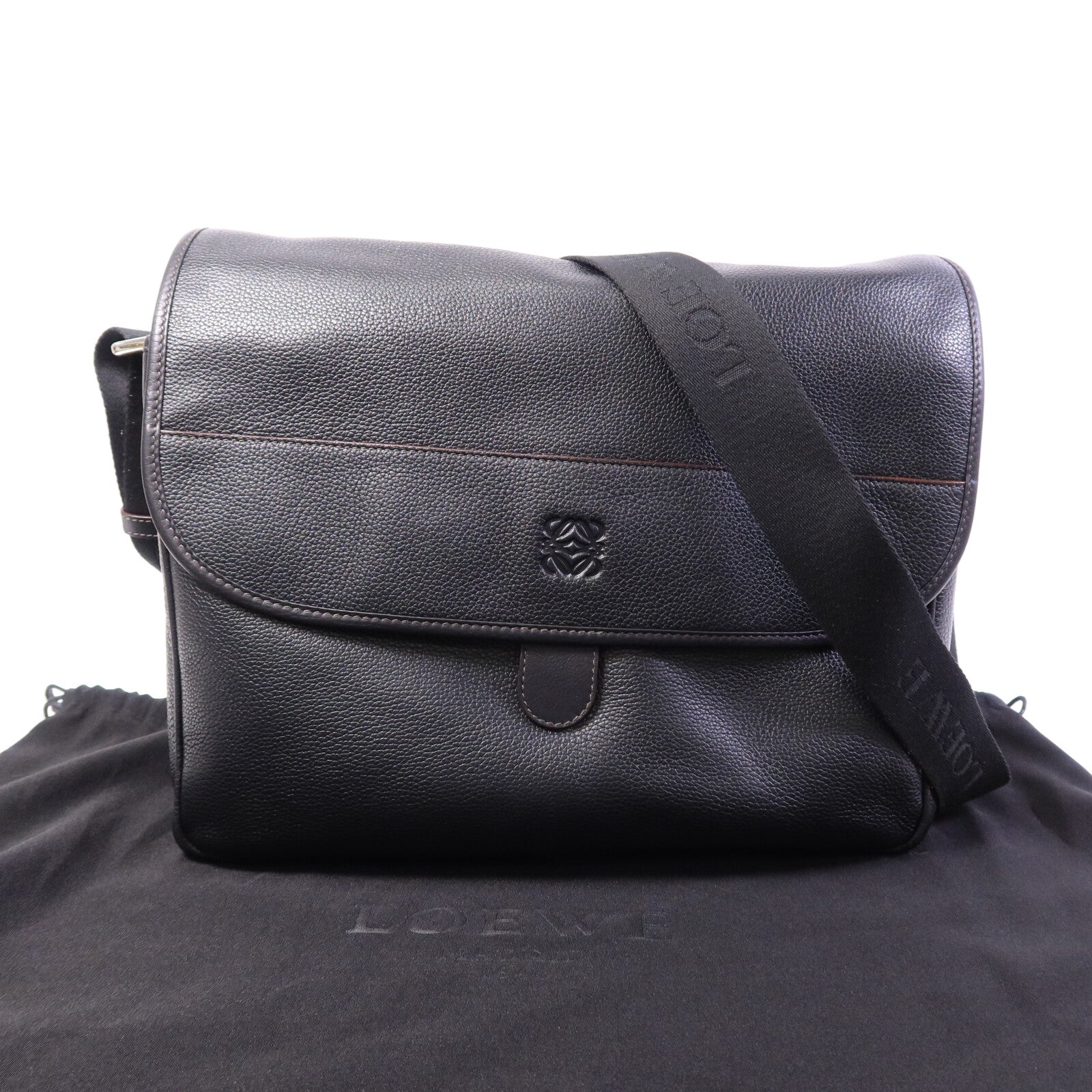 LOEWE 牛皮皮革Shoulder Bag肩背袋