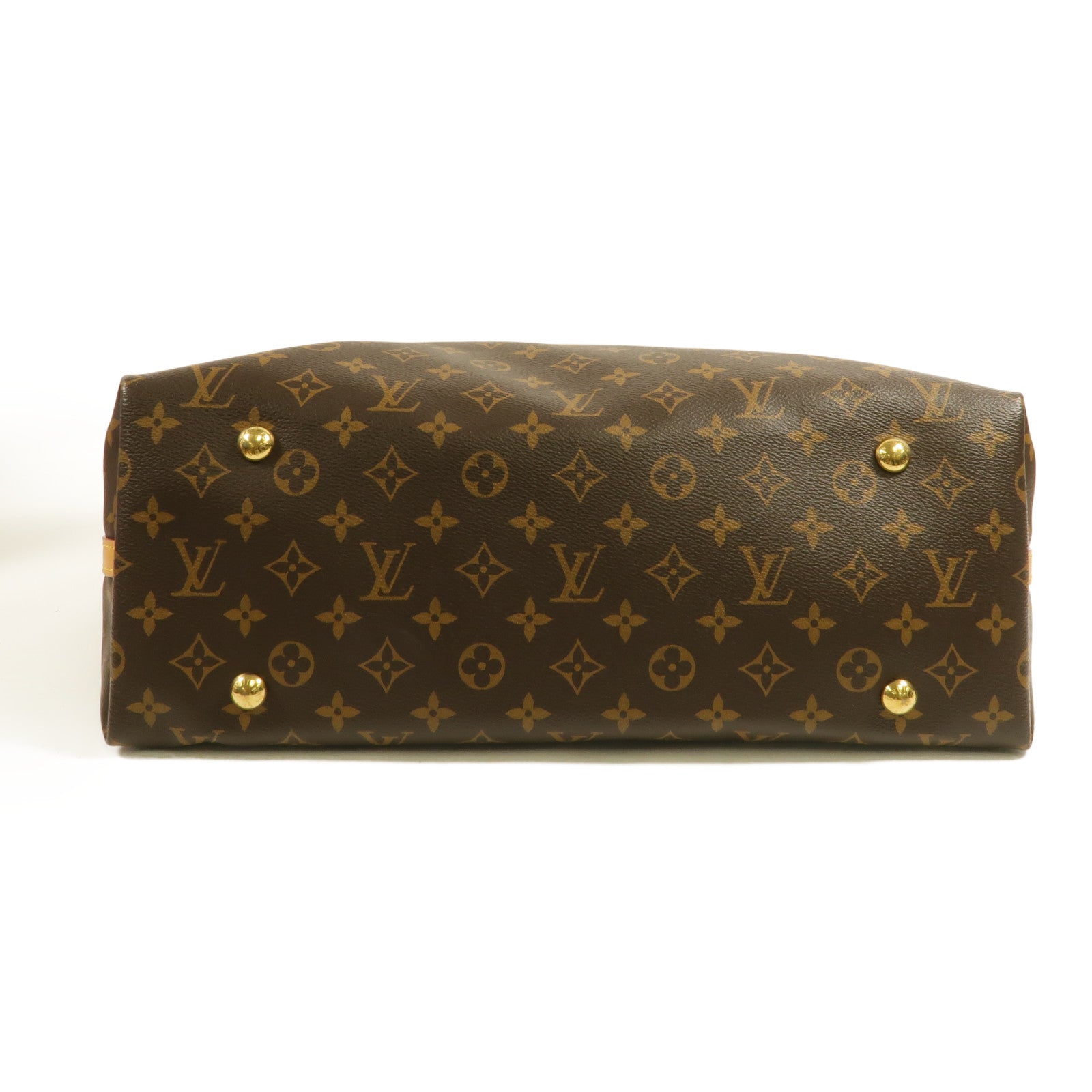 LOUIS VUITTON Monogram Carry All MM金扣肩背袋