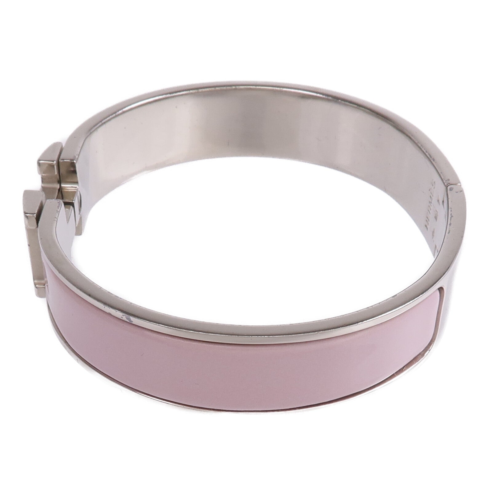 HERMES 金屬/琺瑯Clic H Bracelet手鐲