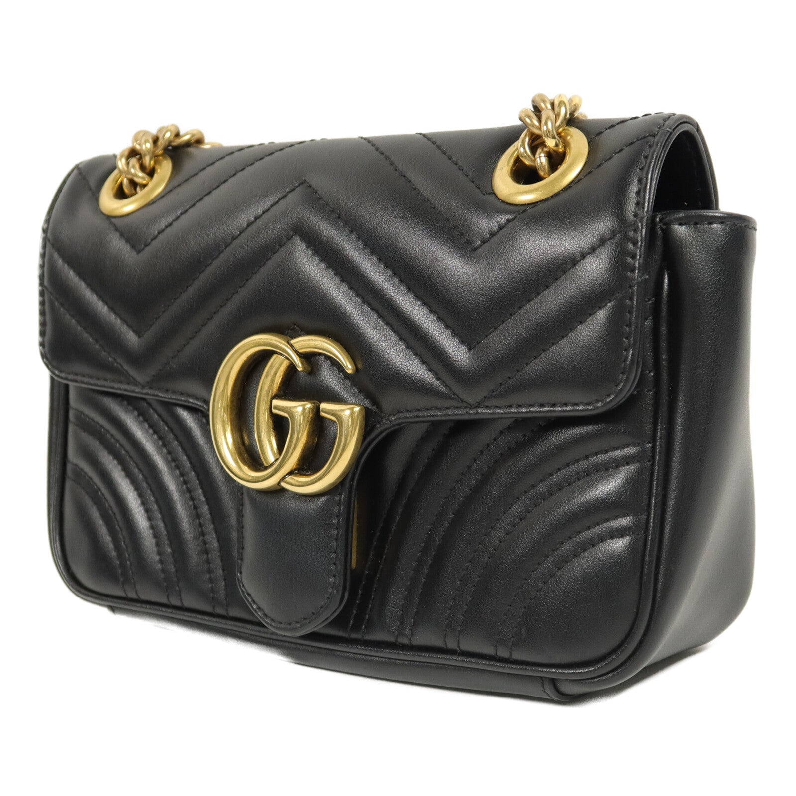 GUCCI GG Marmont鏈帶肩背袋