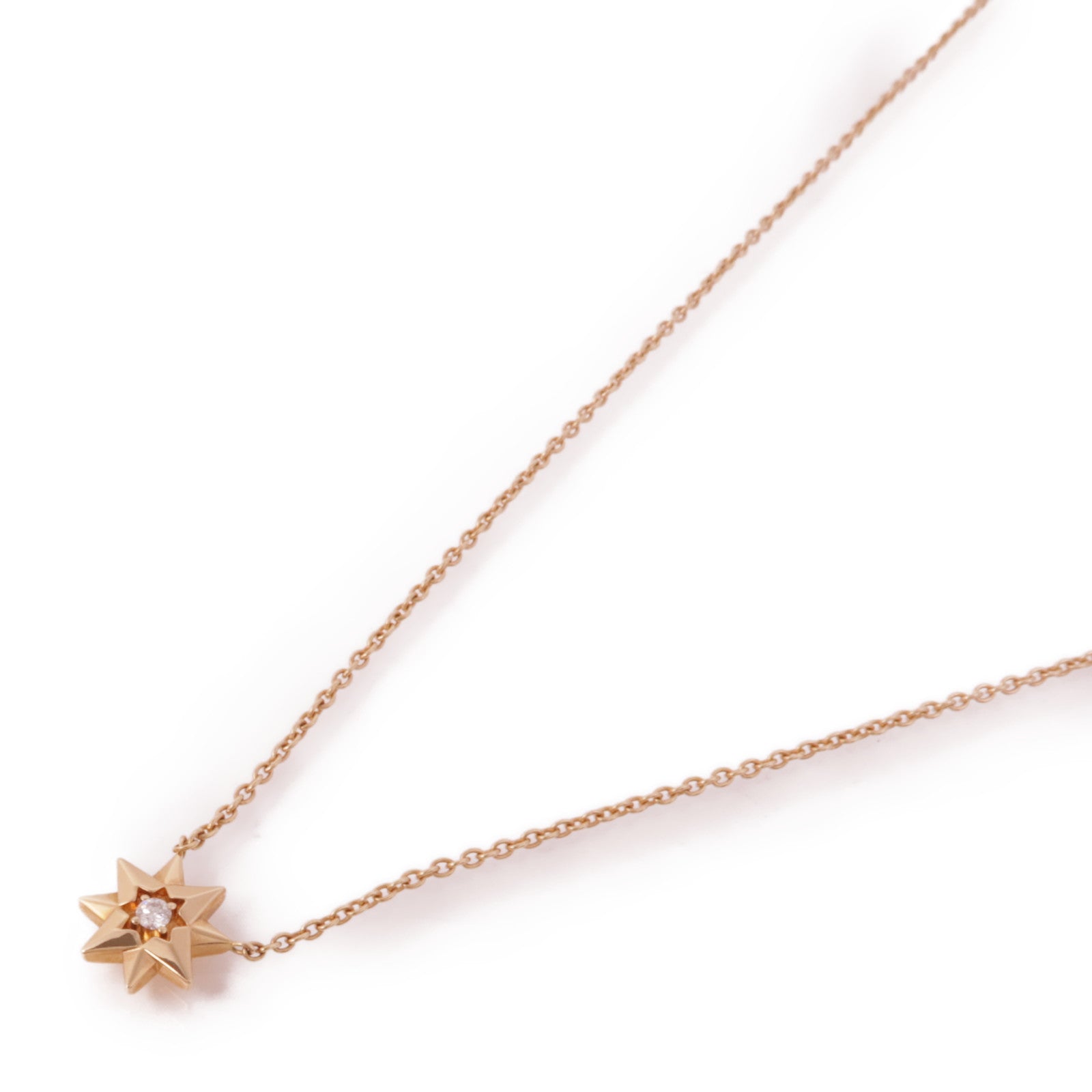 Dior 18K玫瑰金Etoile des Vents Necklace項鍊