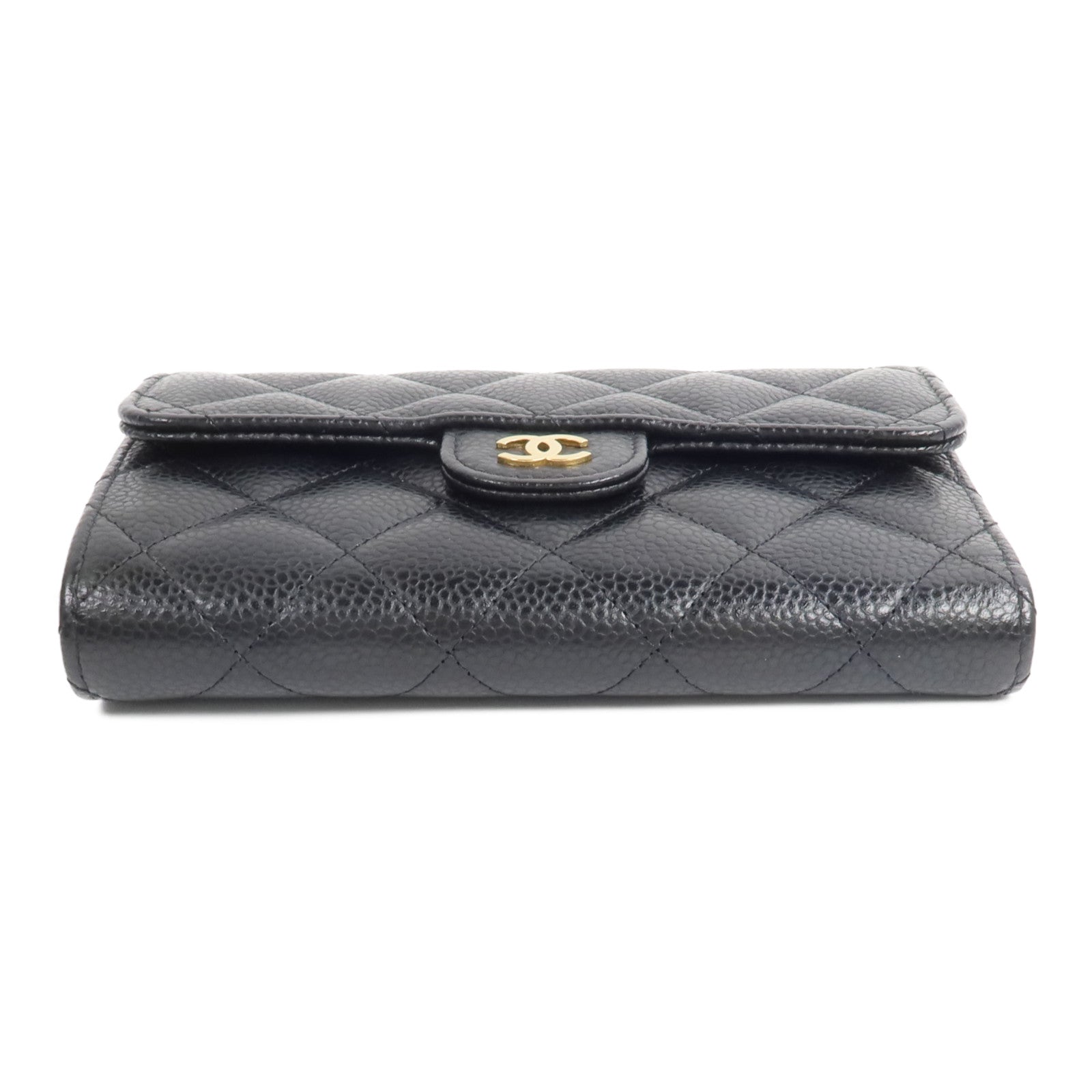 CHANEL 牛皮皮革Classic Medium Flap Wallet長錢包