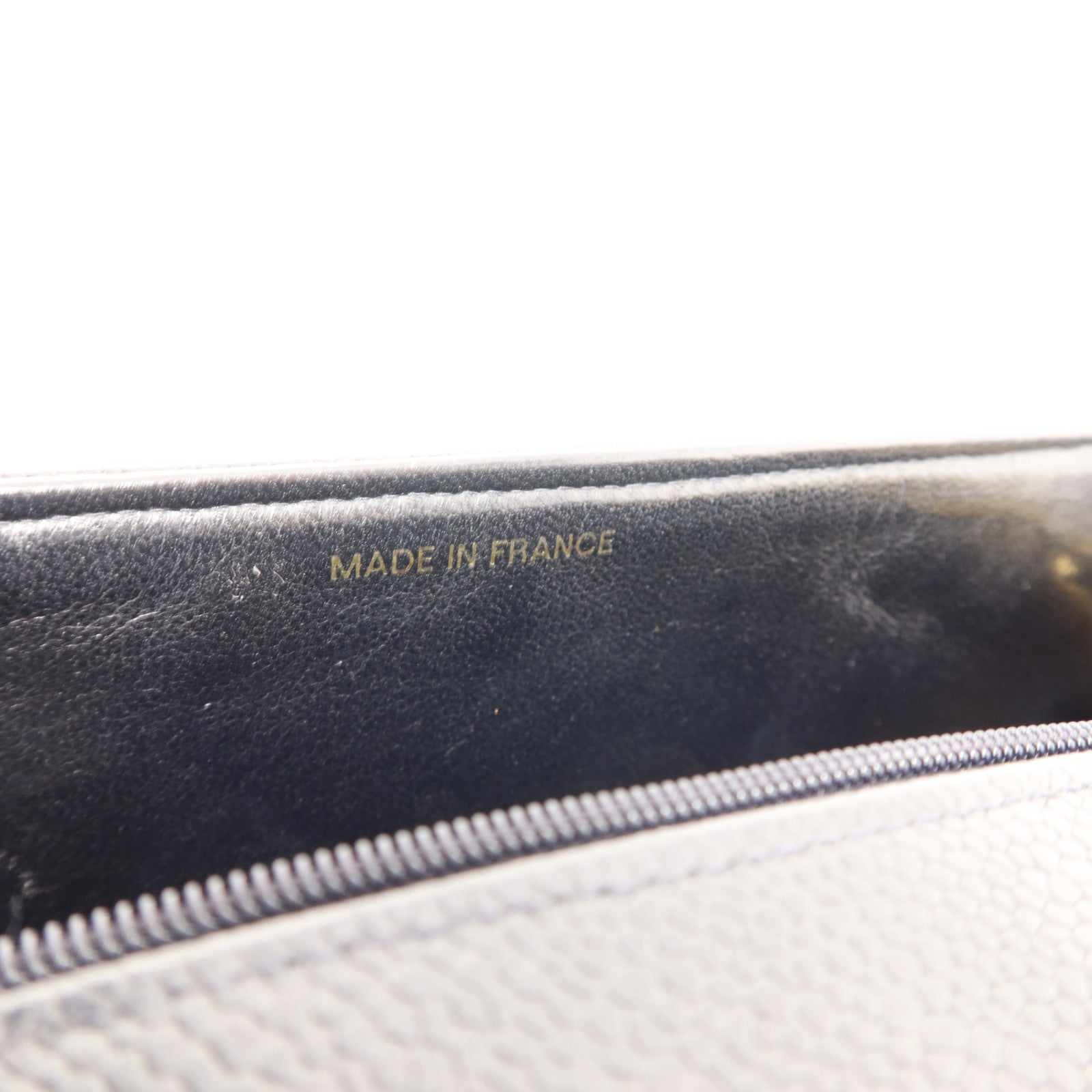 CHANEL 牛皮皮革Vintage Chain Shoulder金扣肩背袋