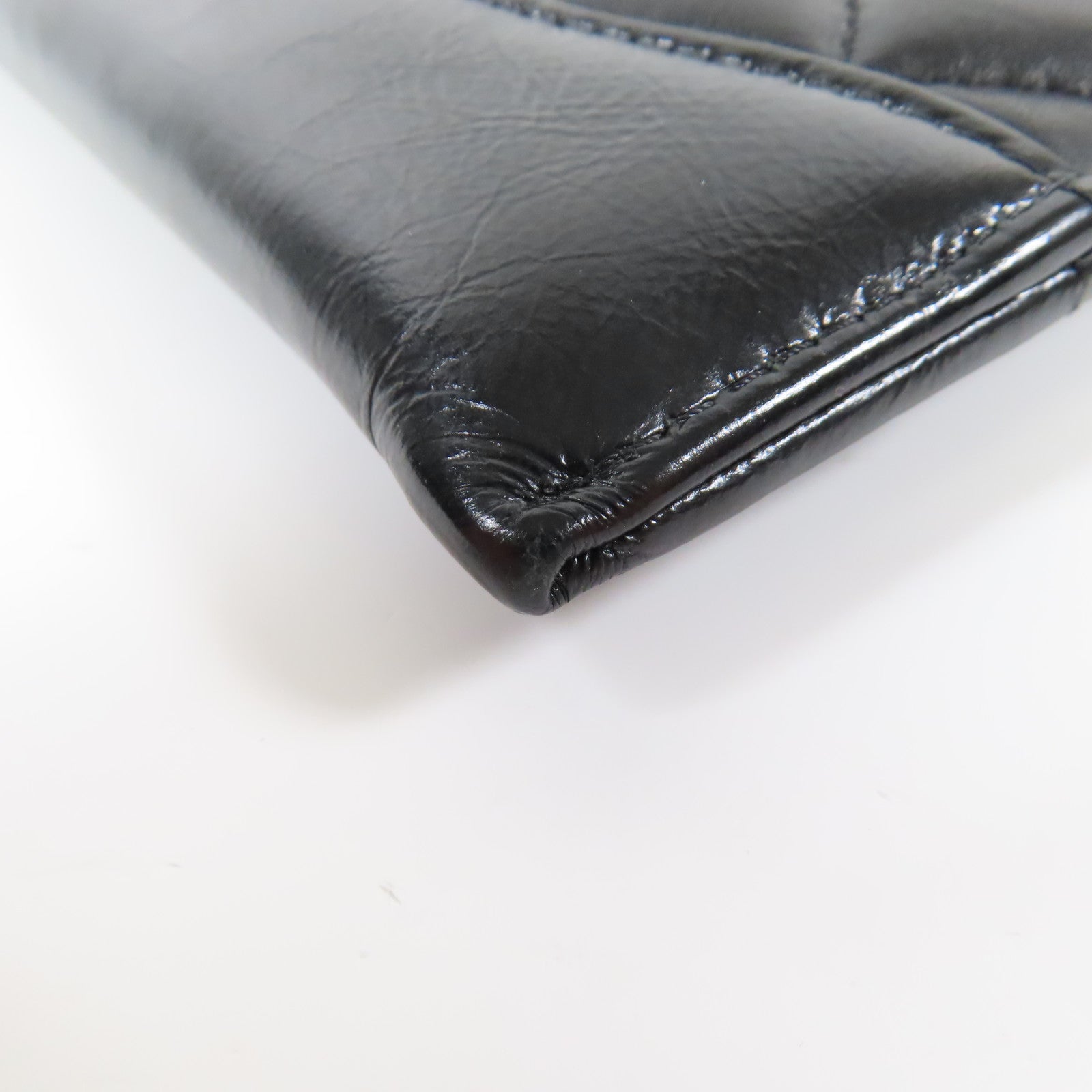 CHANEL【激減優惠】 牛皮皮革Long Wallet金扣長錢包