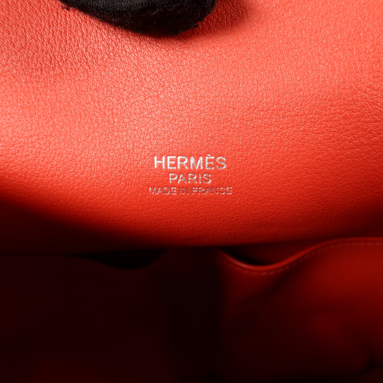 HERMES Swift皮革Tool Box 20手挽肩背兩用袋Vermillion