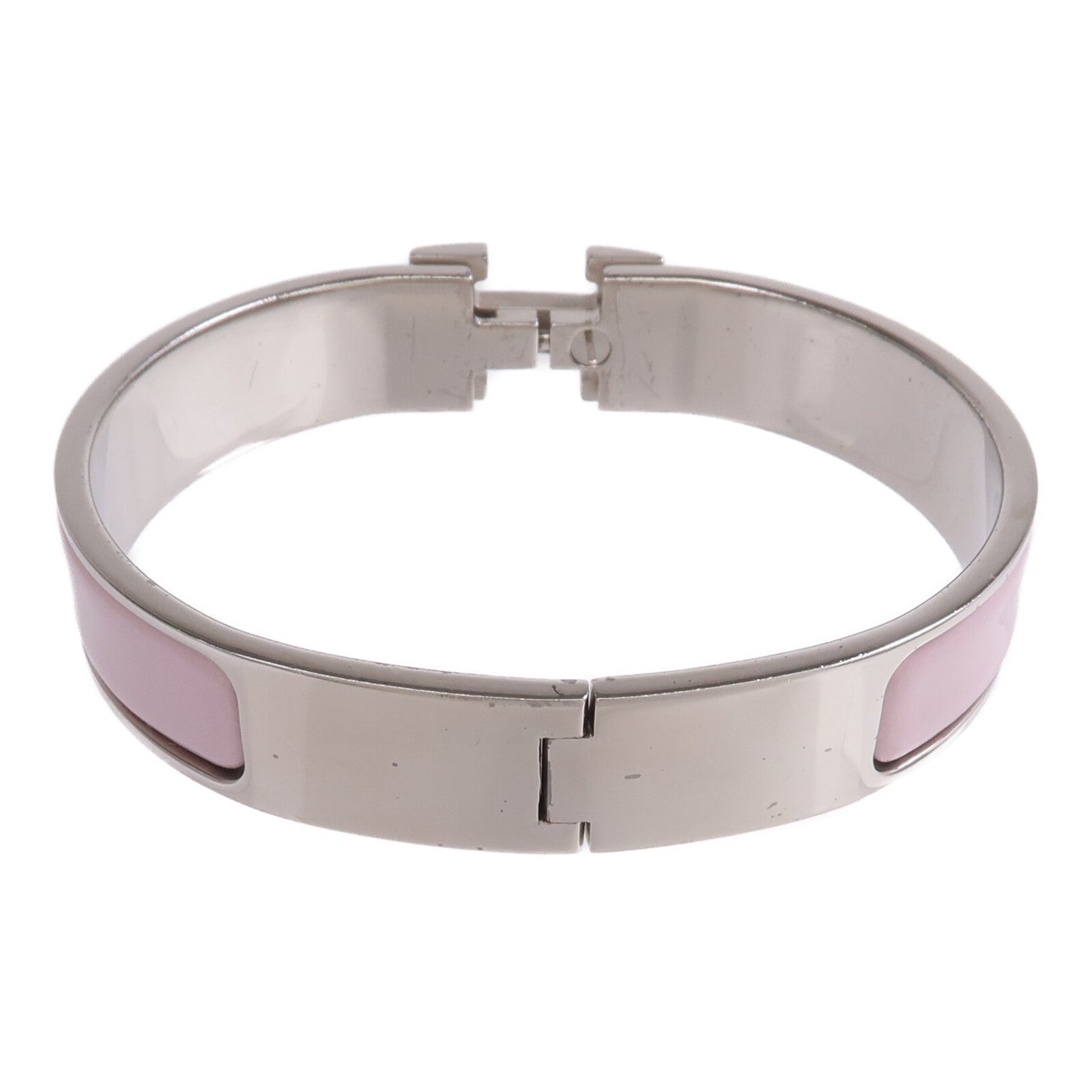 HERMES 金屬/琺瑯Clic H Bracelet手鐲