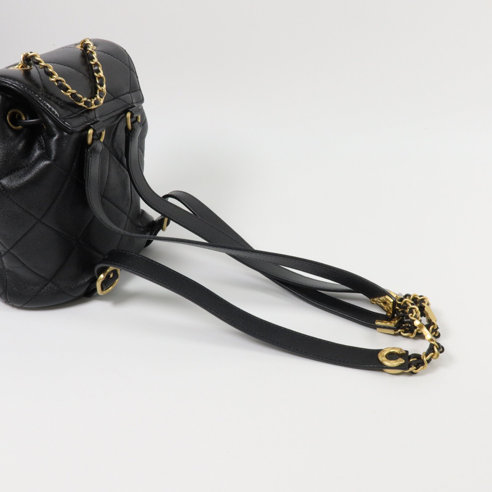 CHANEL 牛皮皮革Backpack背包