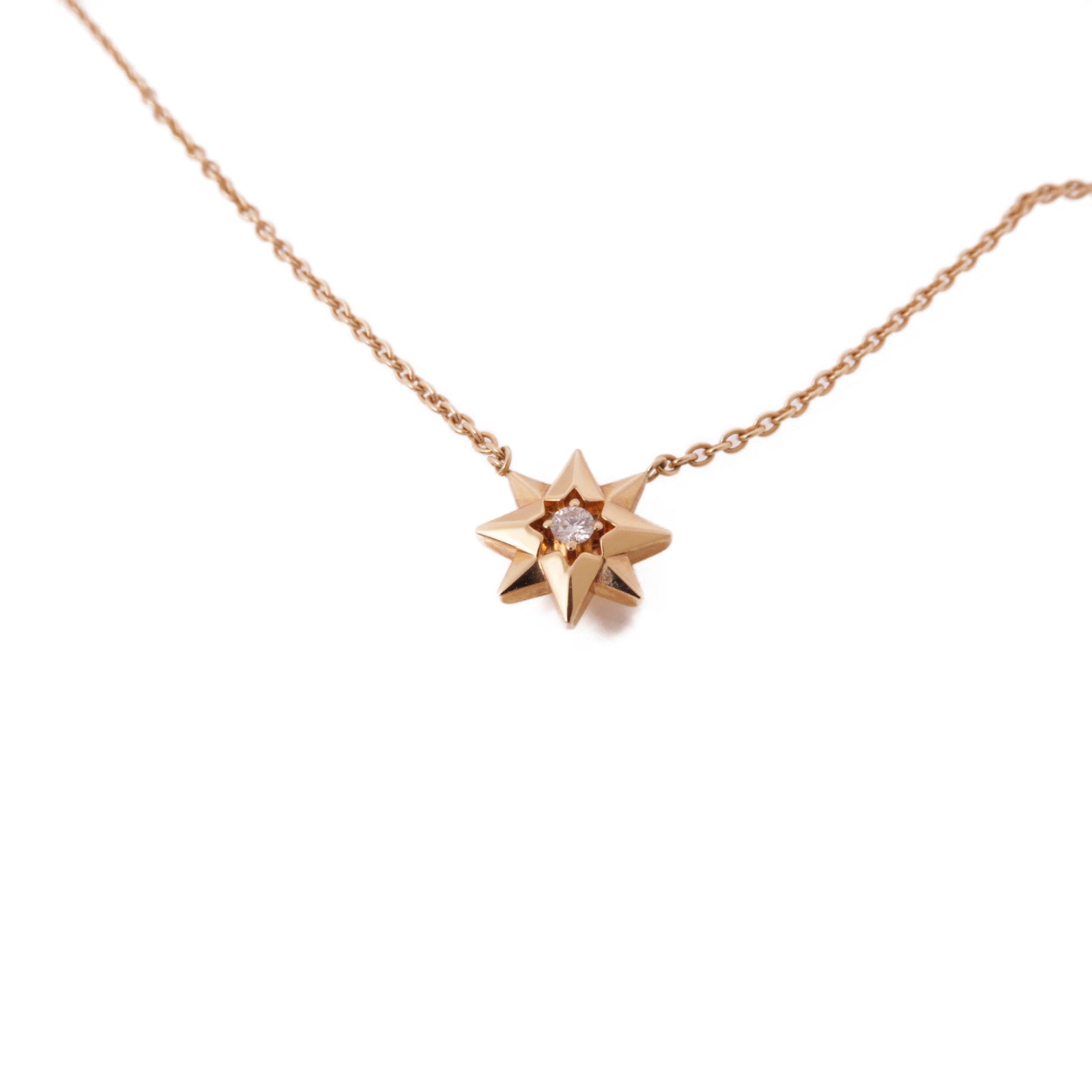 Dior 18K玫瑰金Etoile des Vents Necklace項鍊