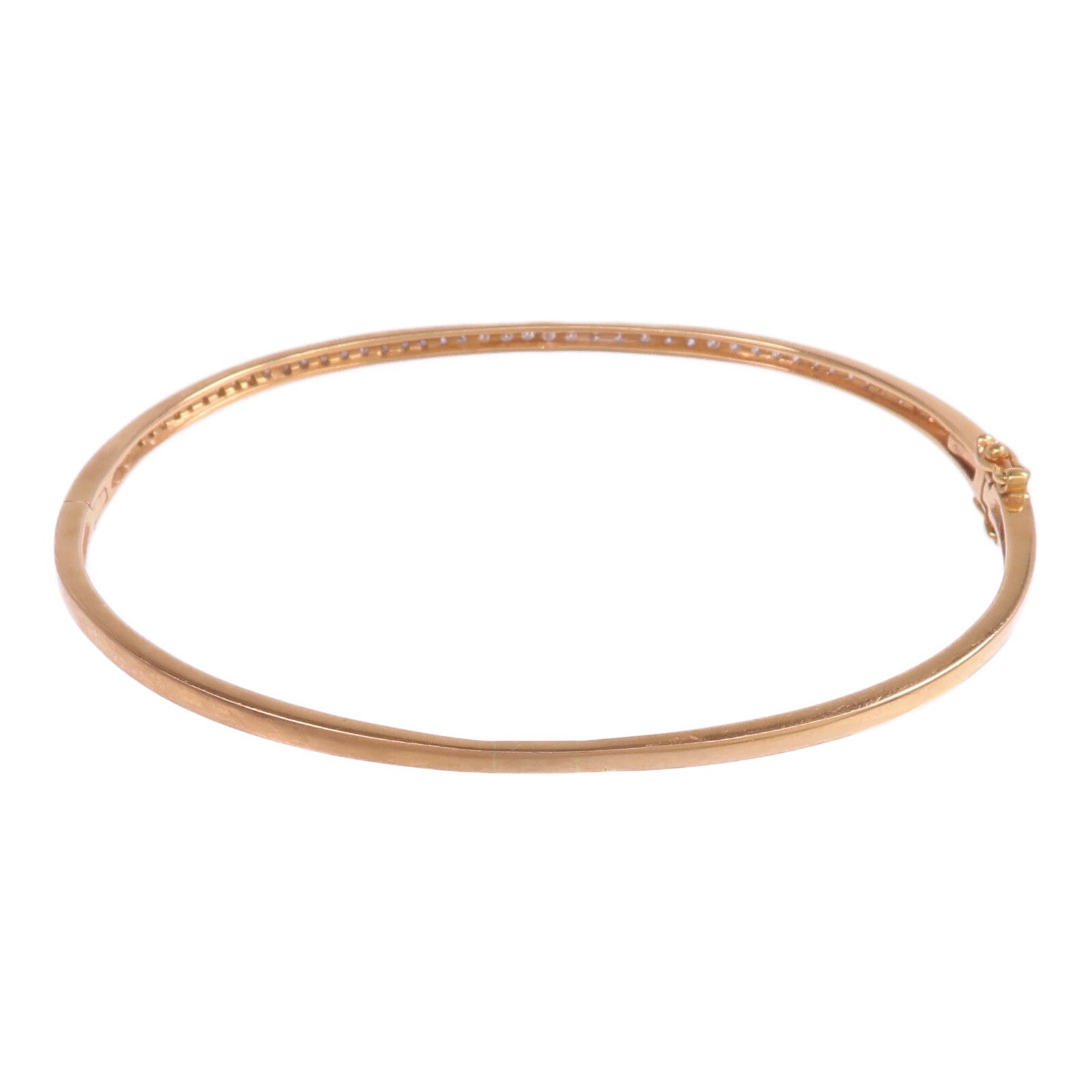 JEWELRY 18K玫瑰金Diamond Bangle Bracelet鑽石手鐲