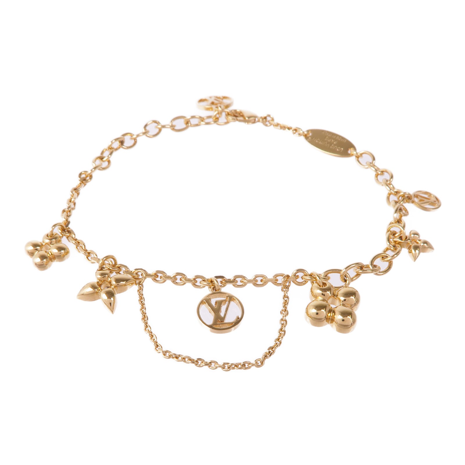LOUIS VUITTON 金屬Blooming Bracelet手鏈