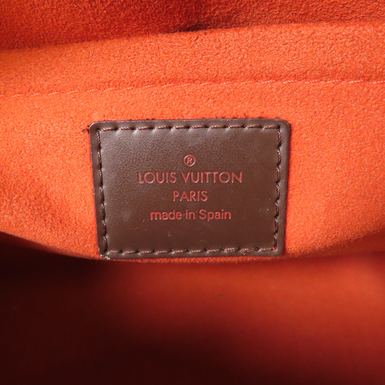 LOUIS VUITTON Damier Sarria Mini金扣手挽袋