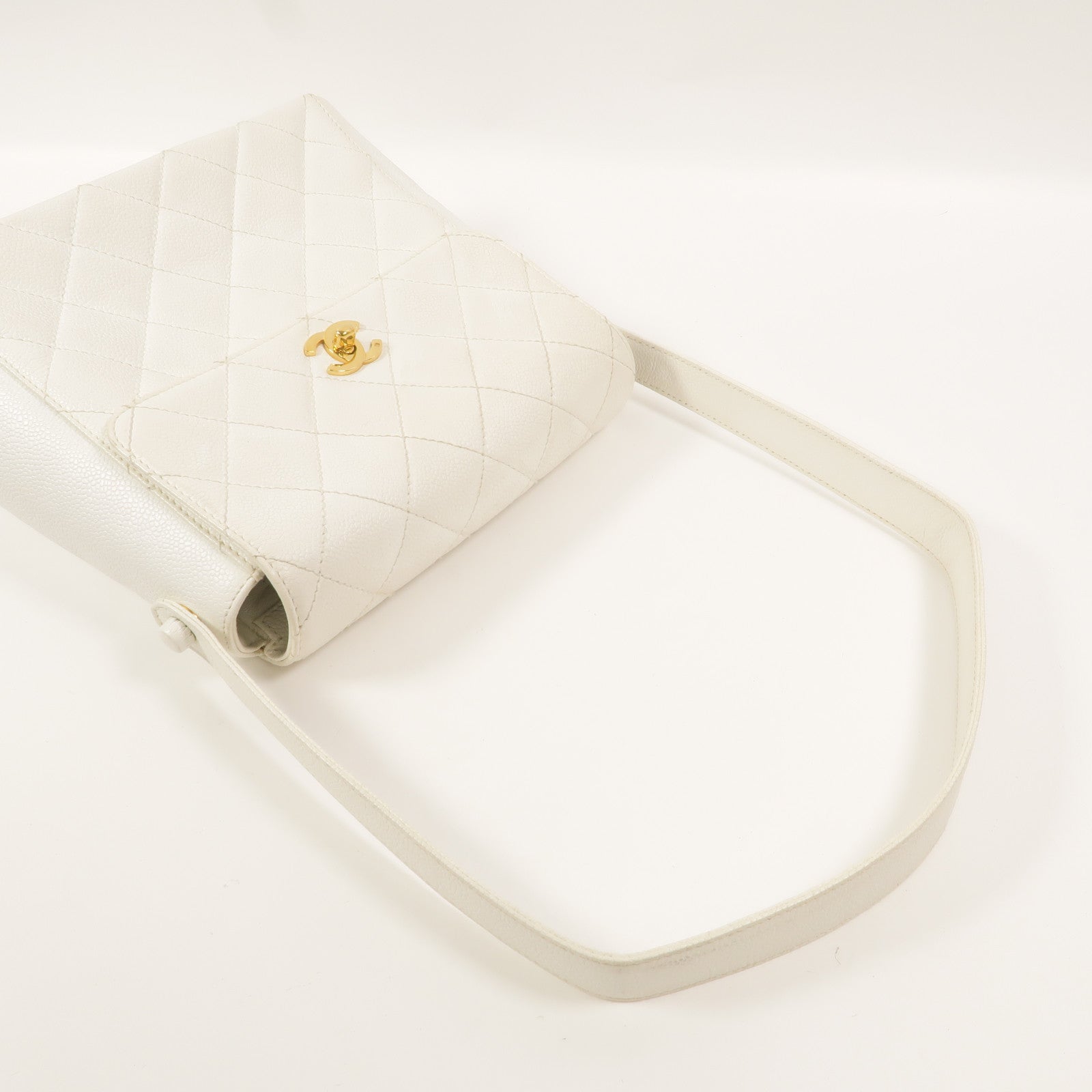 CHANEL 牛皮皮革Vintage Hand Bag手挽袋