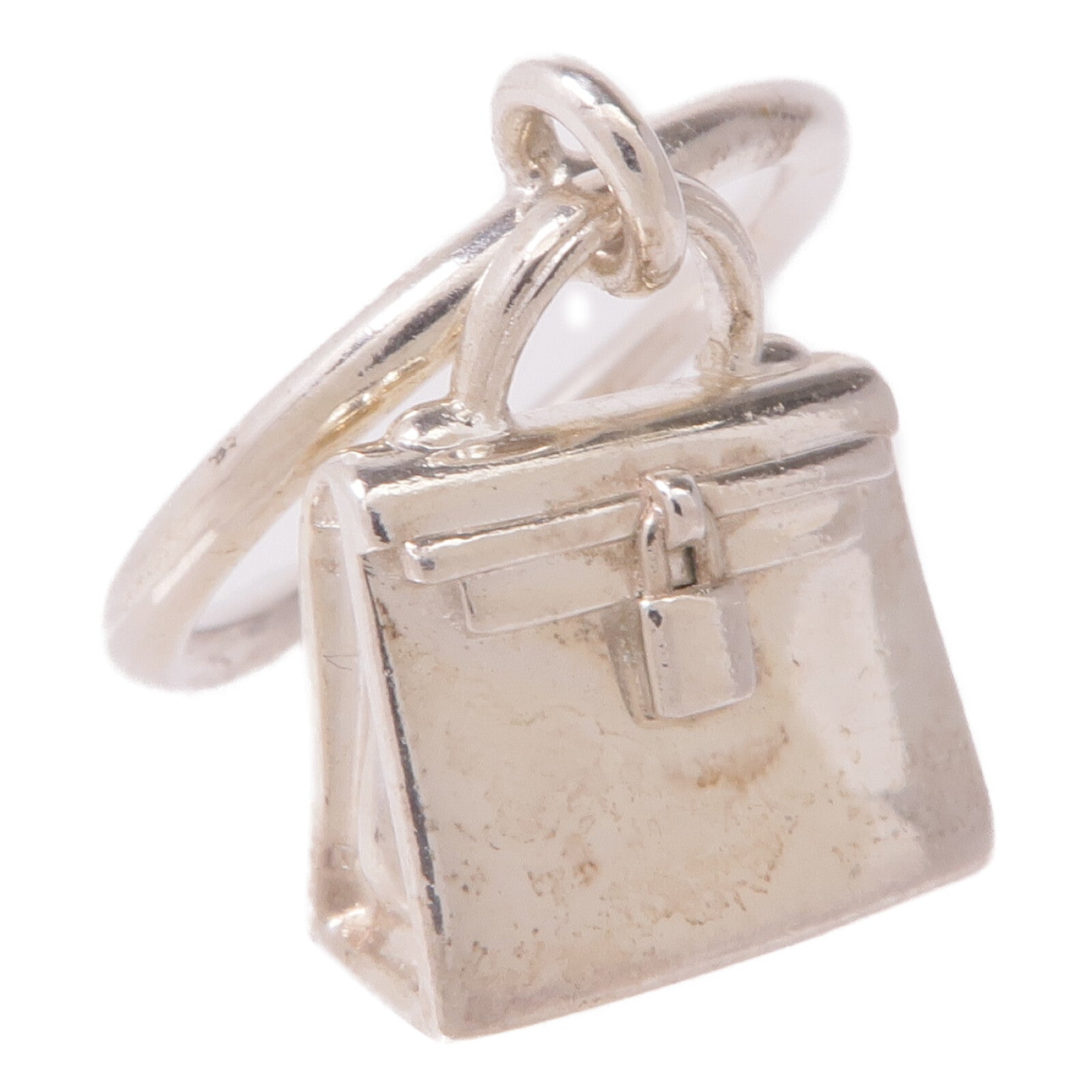 HERMES 925純銀Amulettes Kelly Ring戒指Hermes#52/US#6