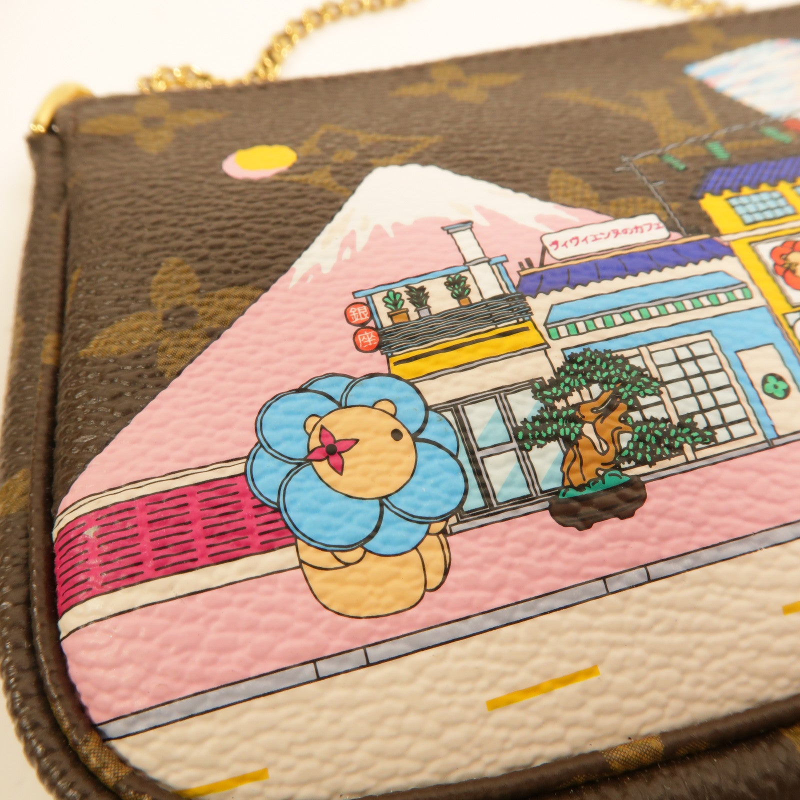 LOUIS VUITTON Monogram Vivienne MiniPochette Accessories手挽袋