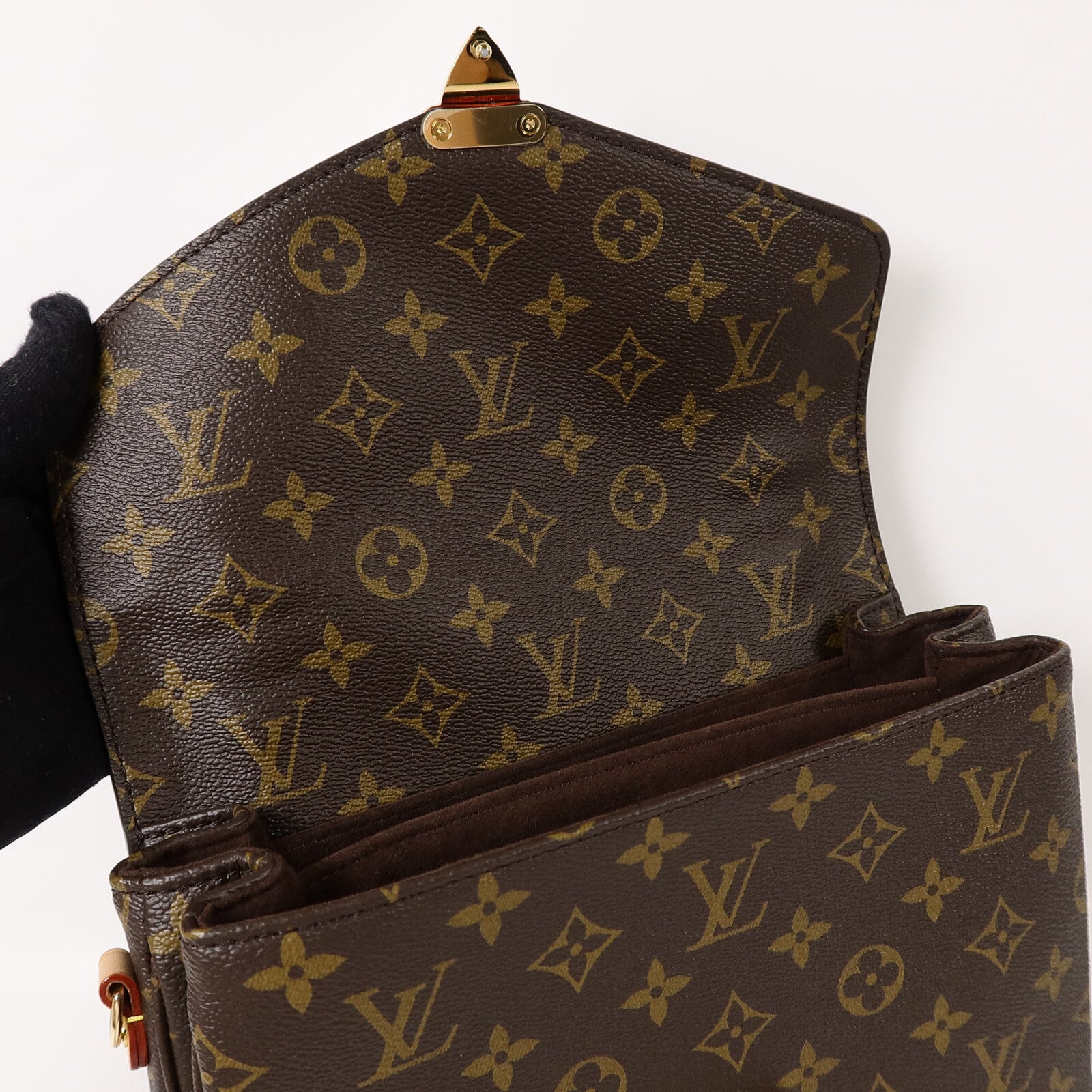 LOUIS VUITTON Monogram Pochette Metis MM手挽肩背兩用袋