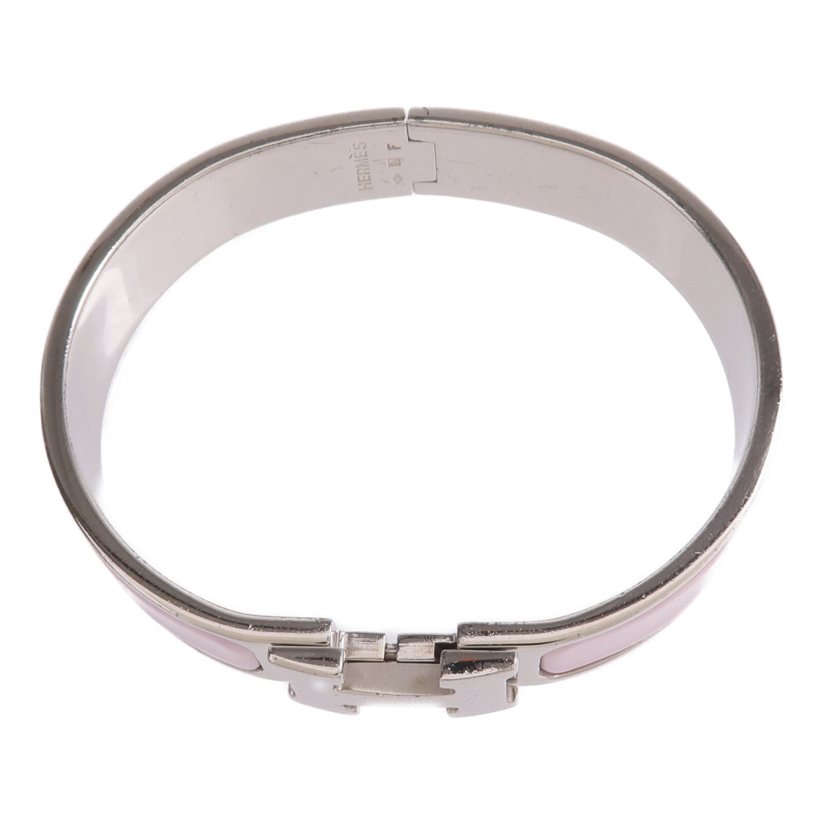 HERMES 金屬/琺瑯Clic H Bracelet手鐲