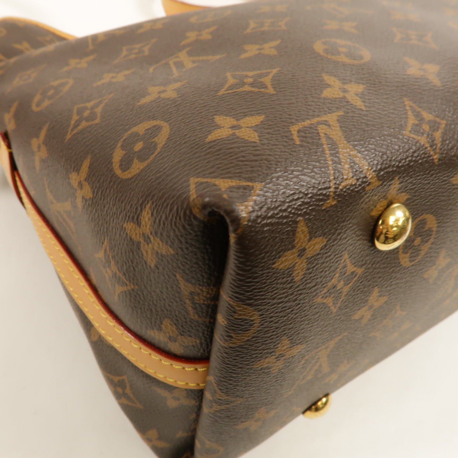 LOUIS VUITTON Monogram Carry All MM金扣肩背袋