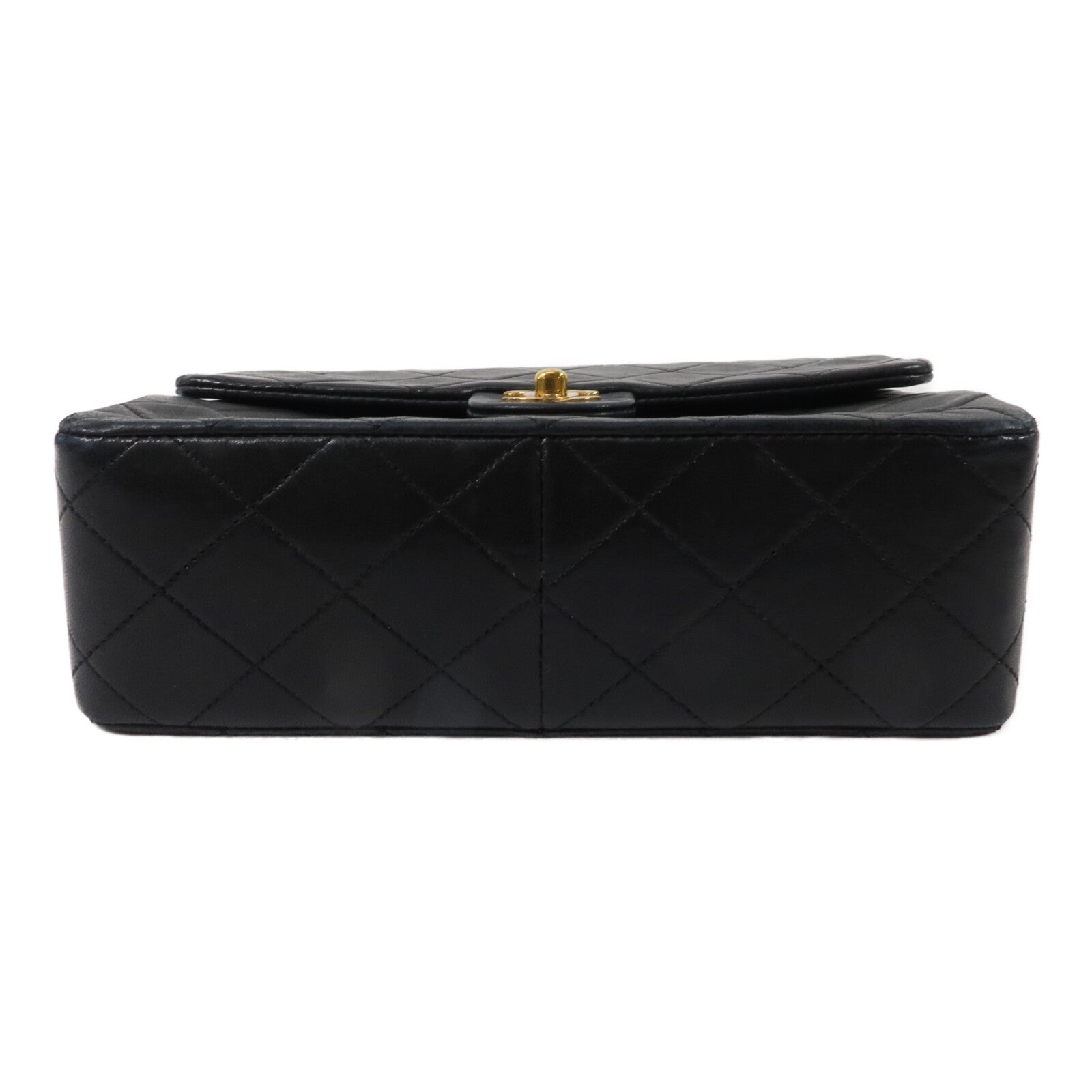 CHANEL 羊皮皮革Vintage Flap Bag鏈帶肩背袋