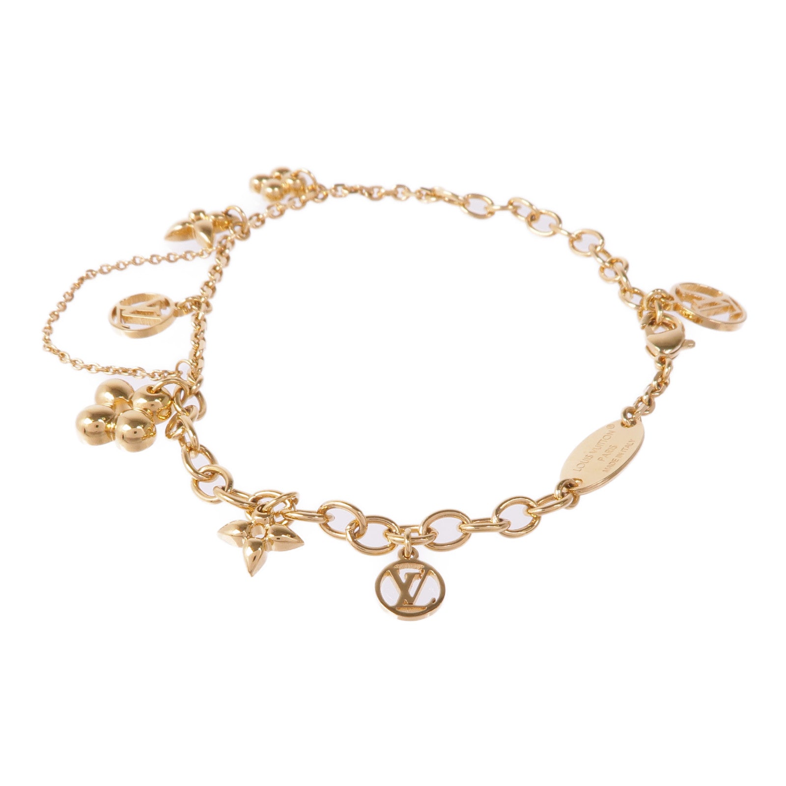 LOUIS VUITTON 金屬Blooming Bracelet手鏈