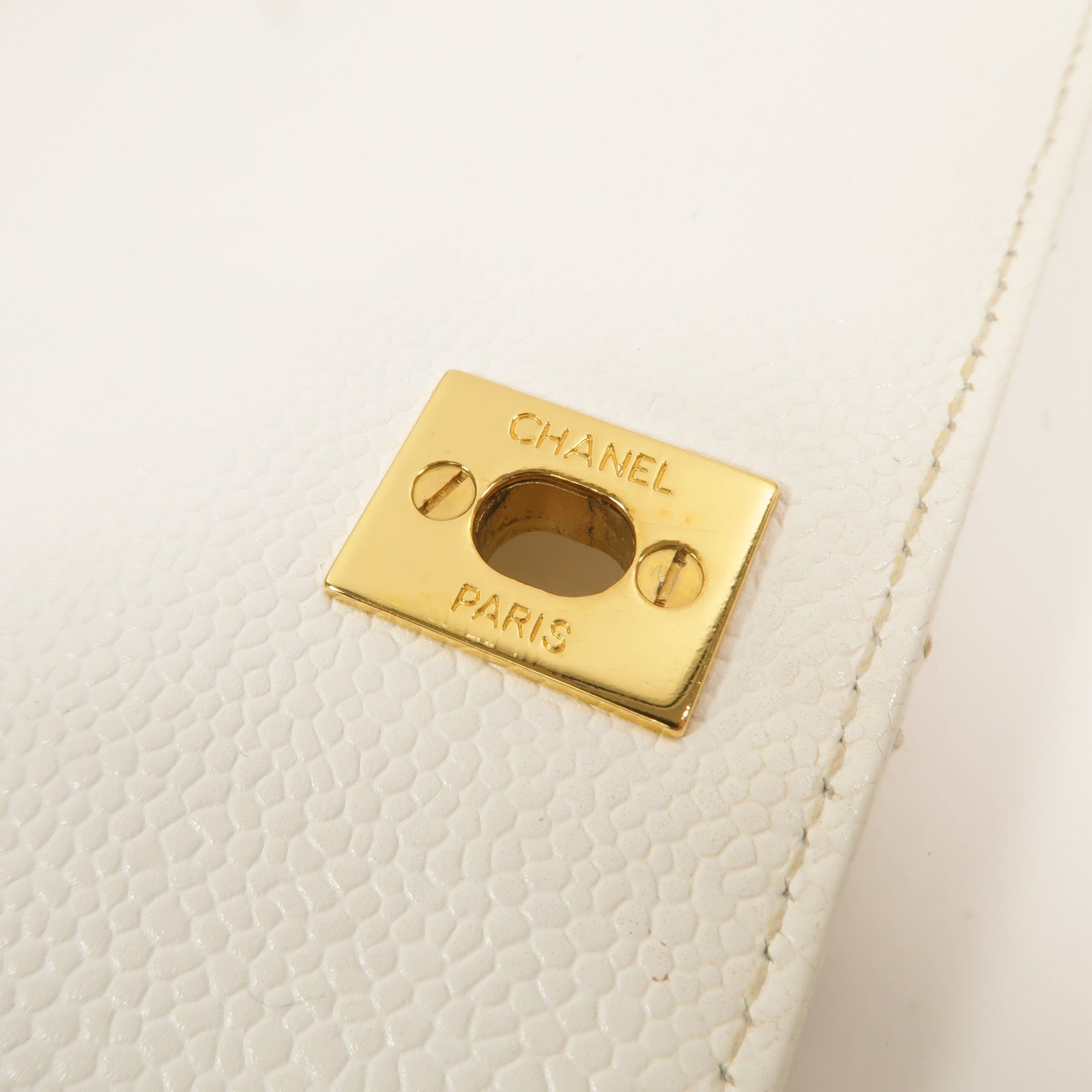 CHANEL 牛皮皮革Vintage Hand Bag手挽袋
