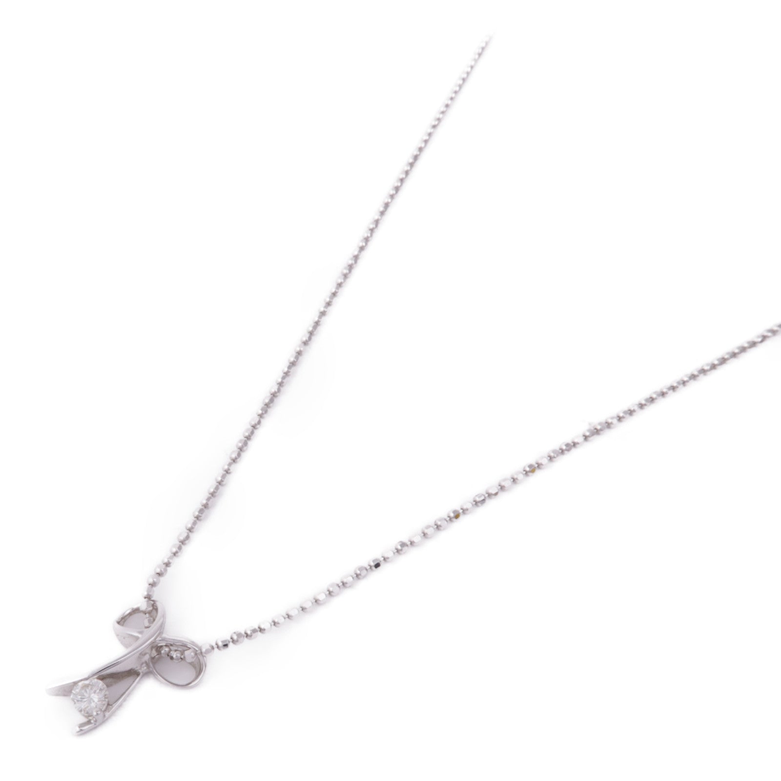 JEWELRY 【激減優惠】18K白金/鑽石Diamond Necklace項鍊