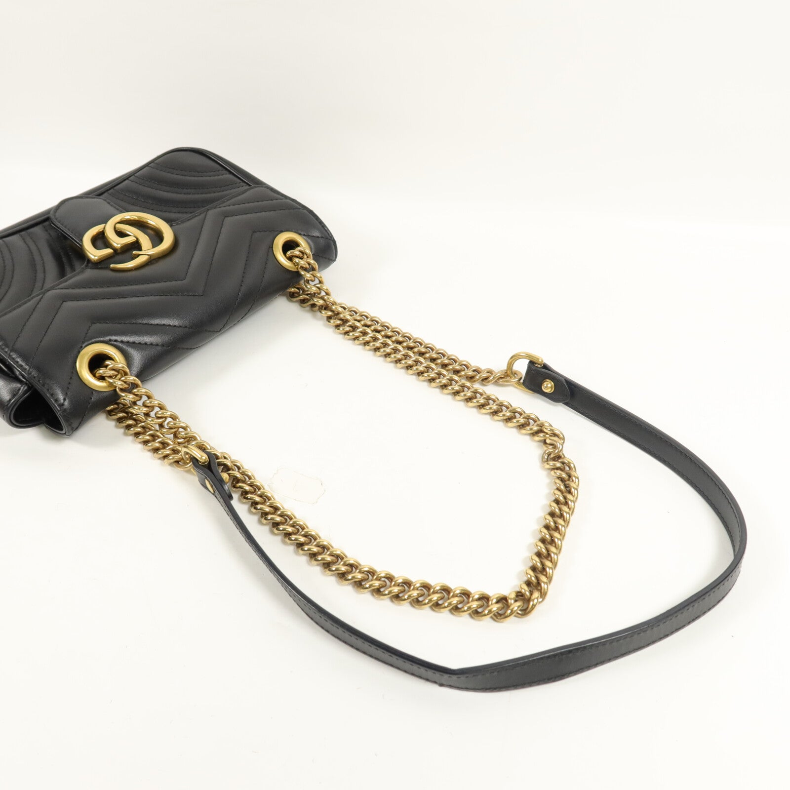 GUCCI GG Marmont鏈帶肩背袋