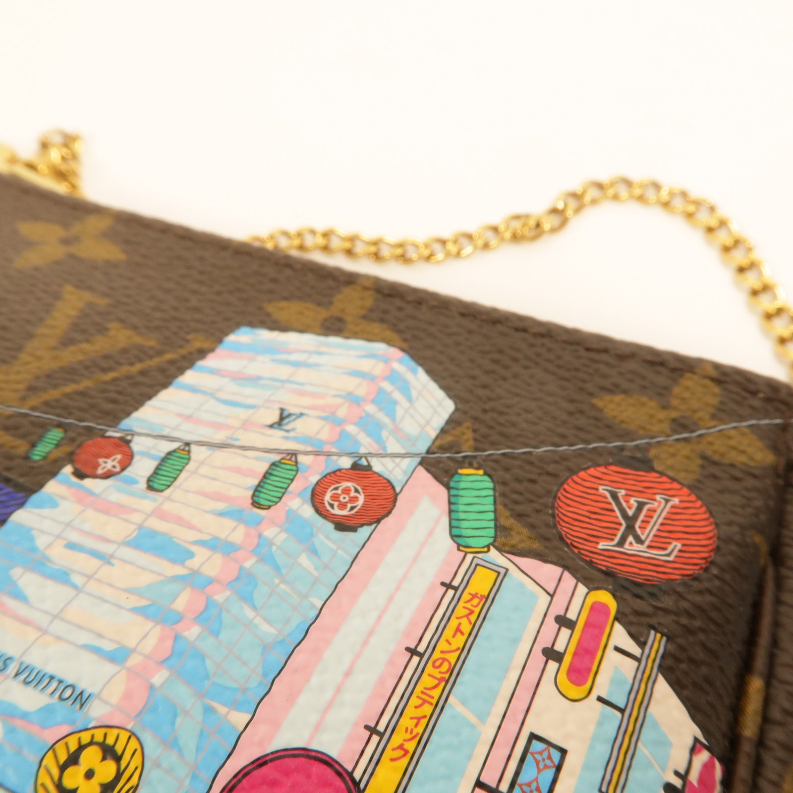 LOUIS VUITTON Monogram Vivienne MiniPochette Accessories手挽袋