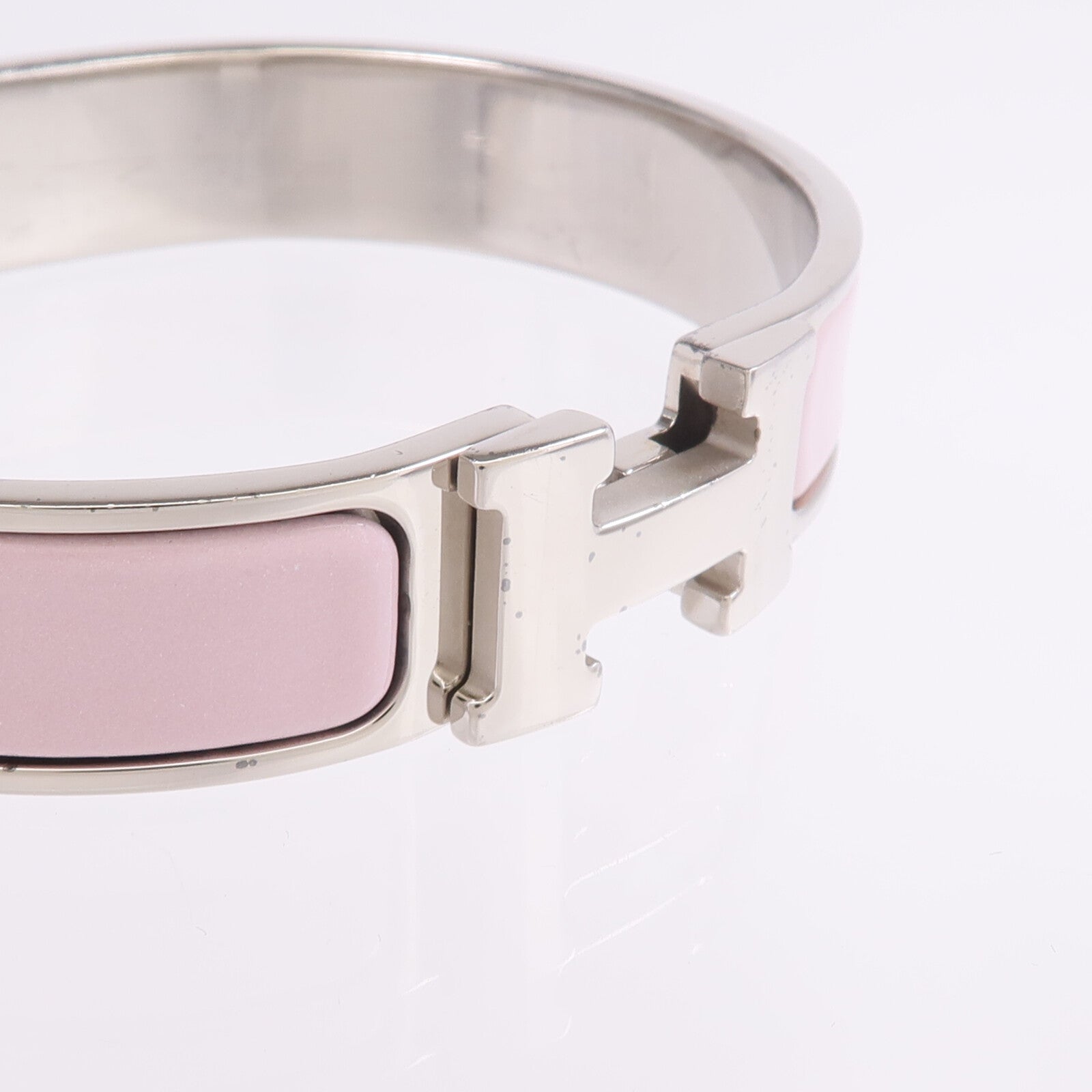 HERMES 金屬/琺瑯Clic H Bracelet手鐲