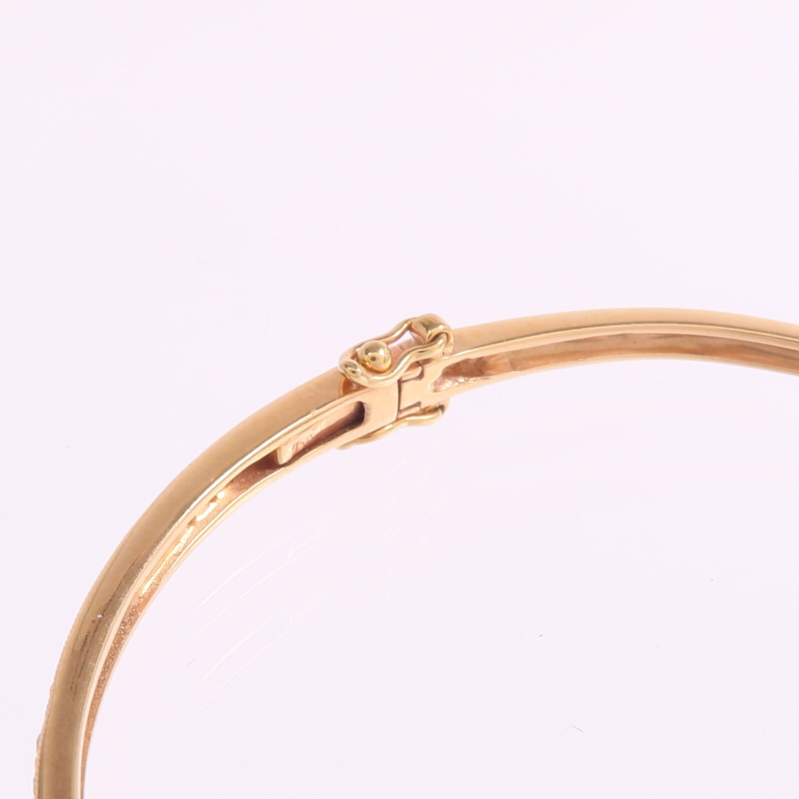 JEWELRY 18K玫瑰金Diamond Bangle Bracelet鑽石手鐲