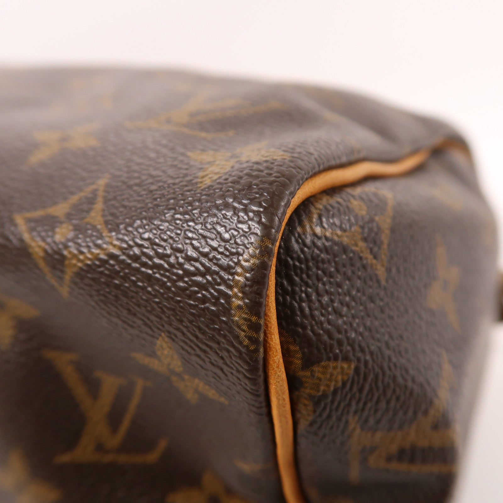 LOUIS VUITTON Monogram Speedy 30金扣手挽袋