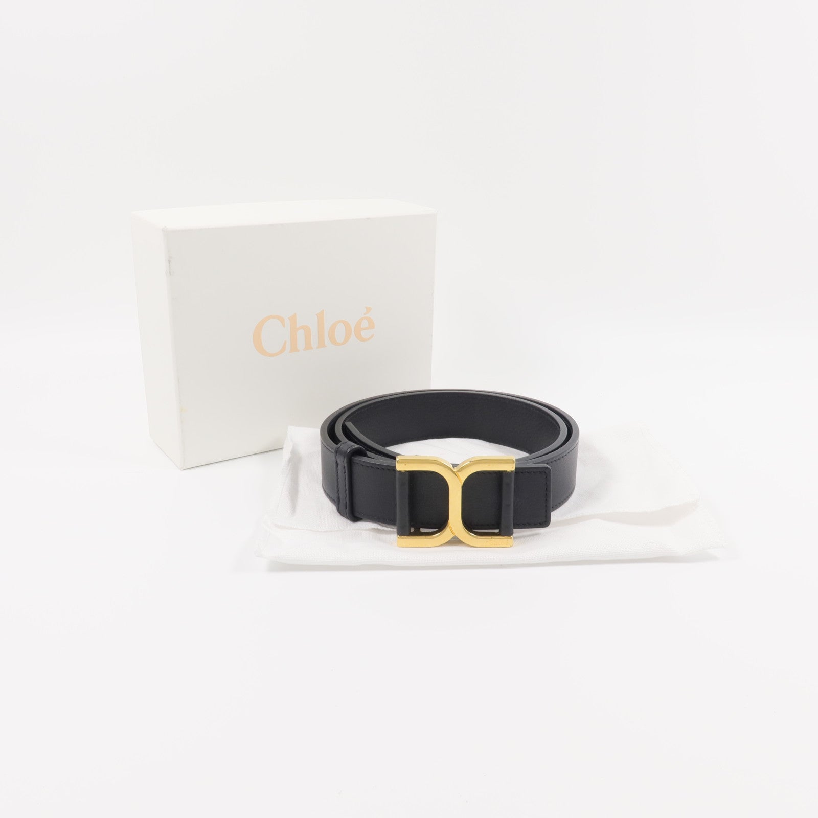 Chloe 牛皮皮革Belt皮帶