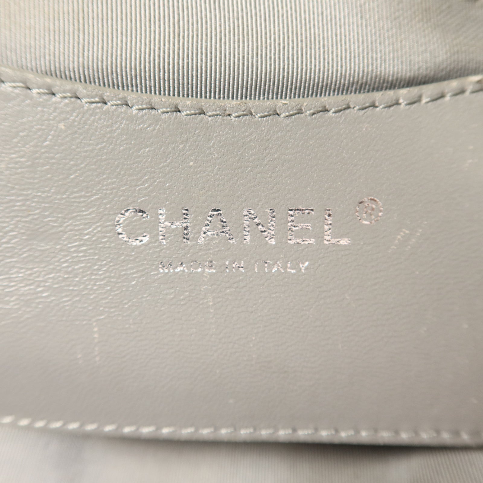 CHANEL 牛皮皮革Tote Bag鏈帶肩背袋