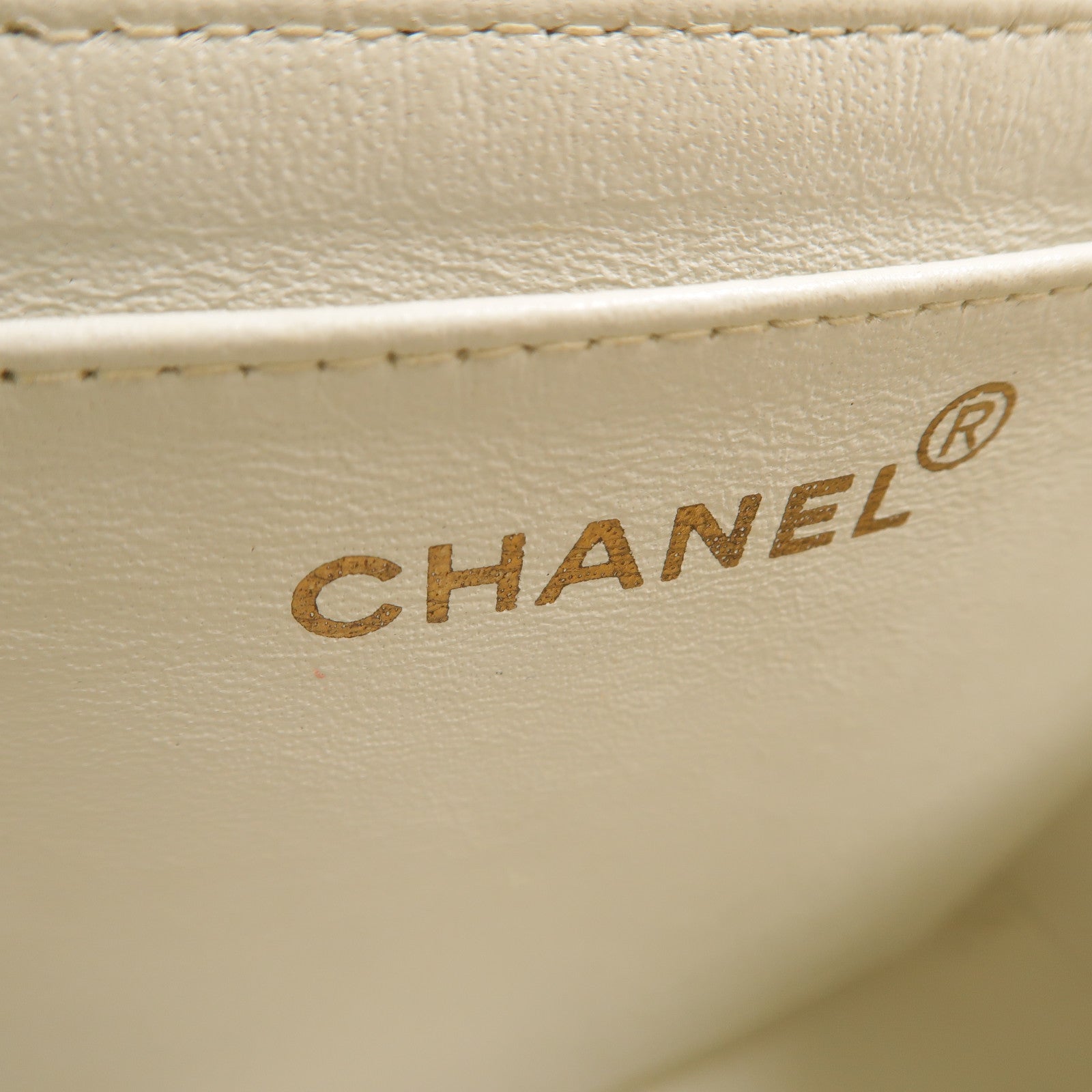 CHANEL 牛皮皮革Vintage Hand Bag手挽袋