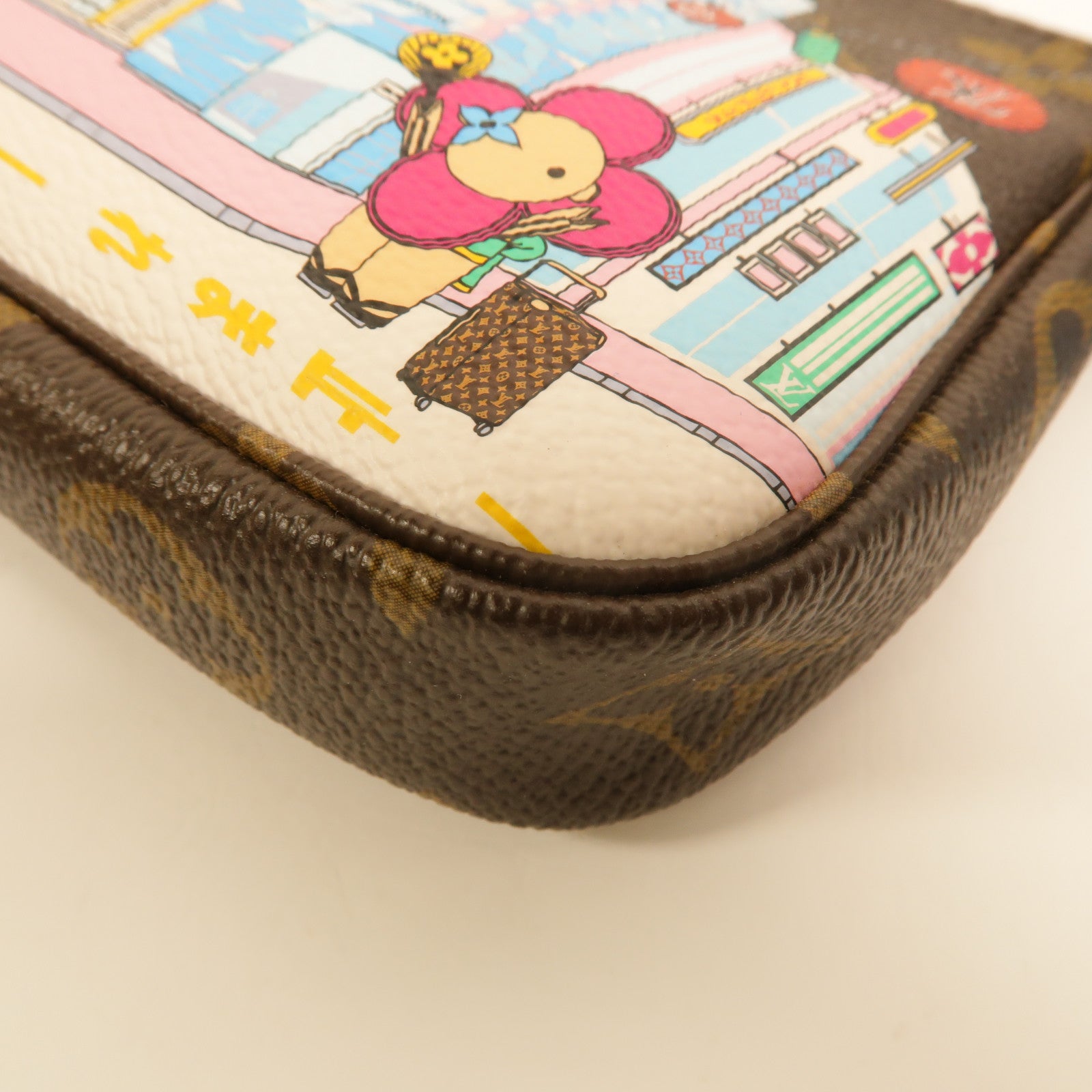 LOUIS VUITTON Monogram Vivienne MiniPochette Accessories手挽袋