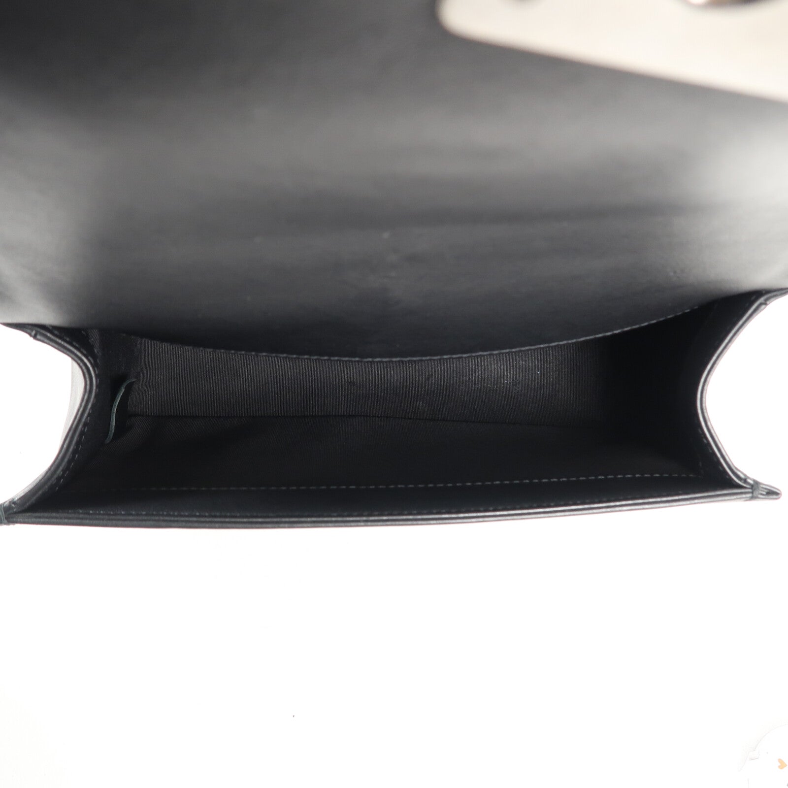 CHANEL 牛皮皮革Boy 25鏈帶肩背袋